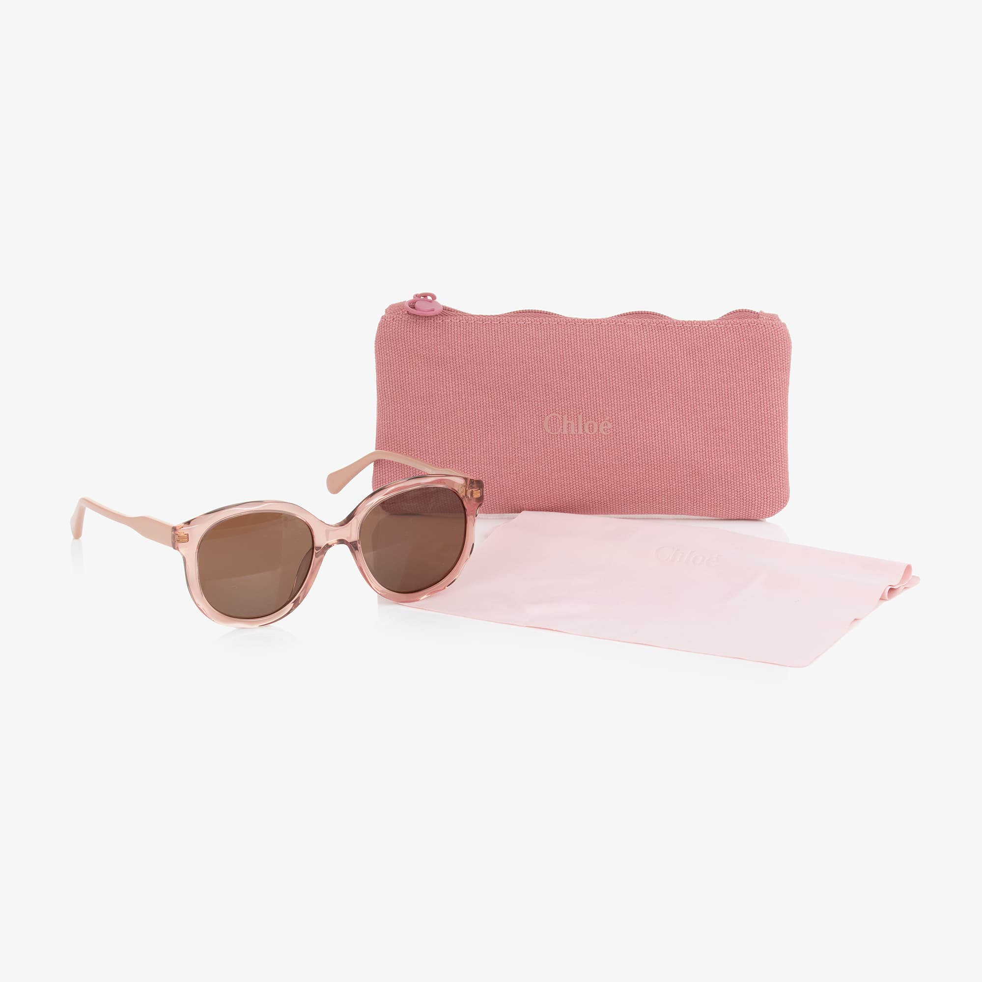 Girls Pink Sunglasses - alternate view