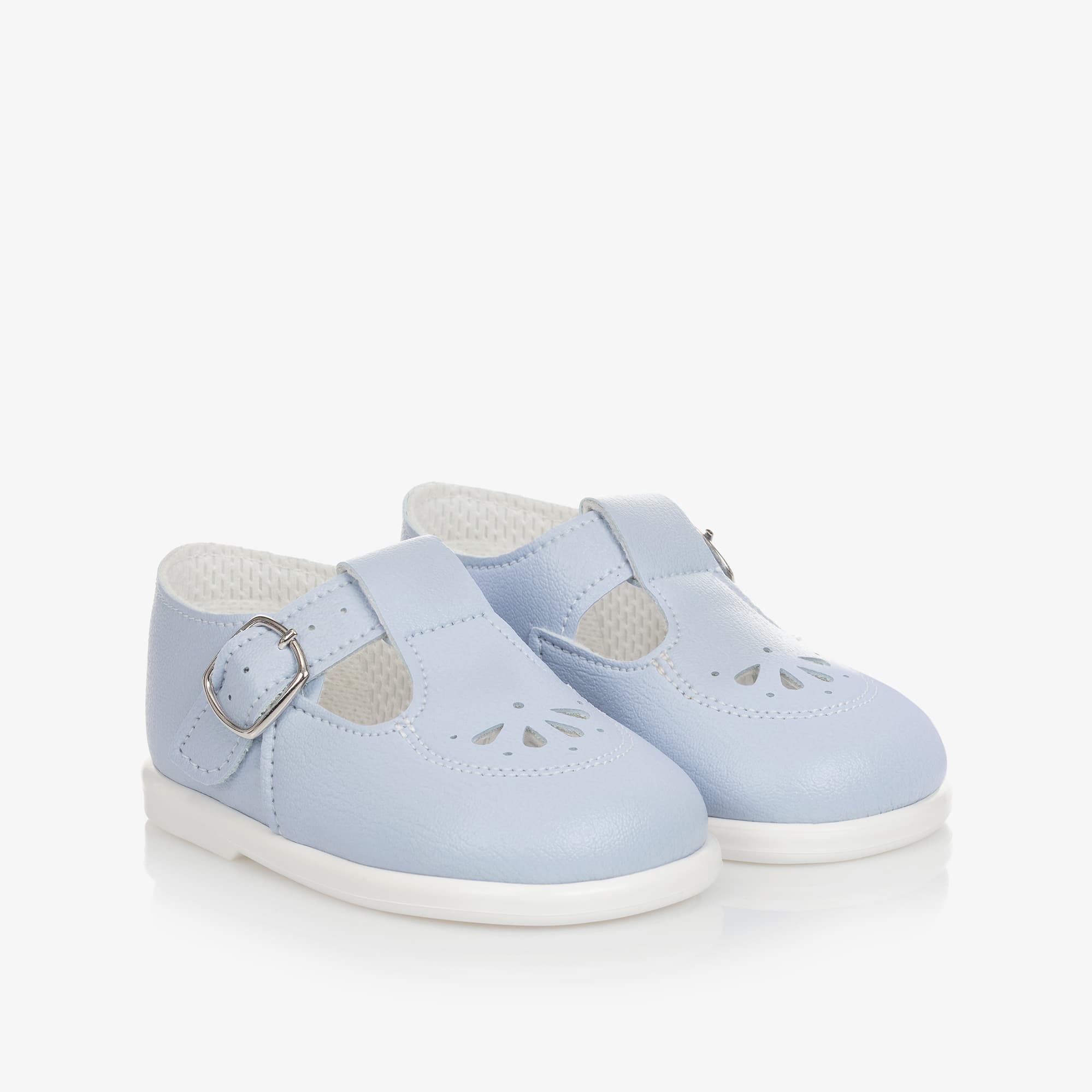 White T-Bar Shoes