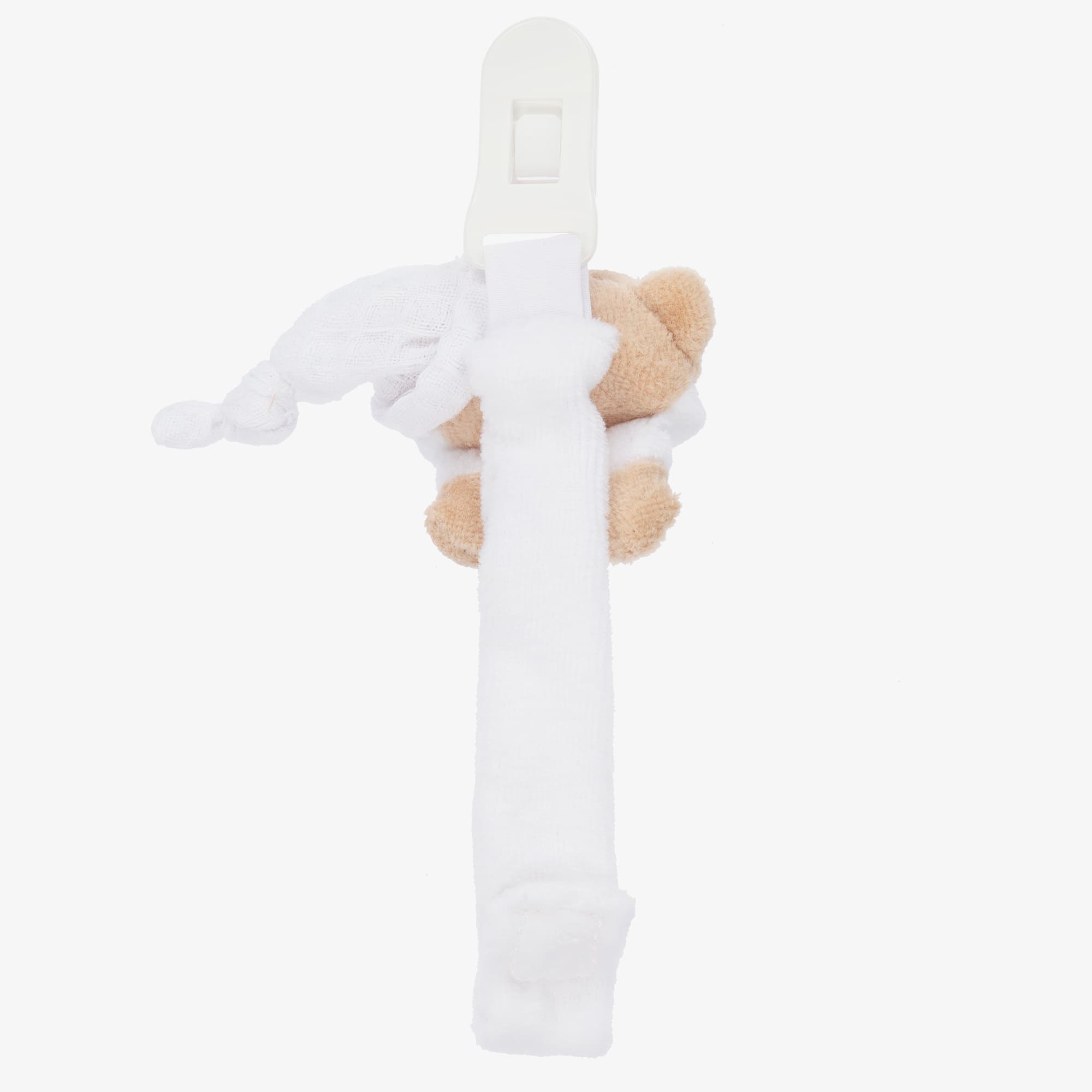 Ivory Dummy Clip & Bear - alternate view