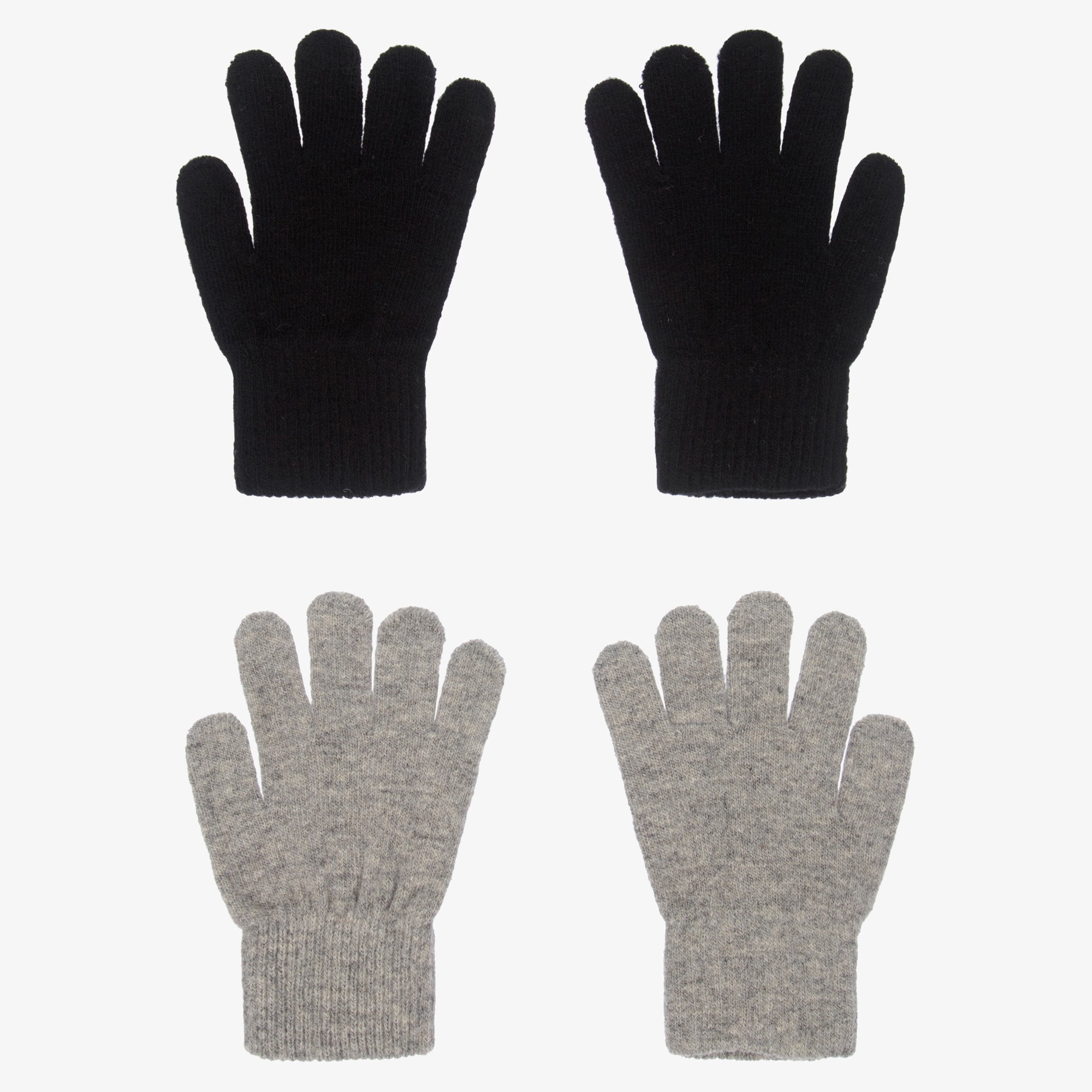 Pink & Grey Gloves (2 Pack) - View 2