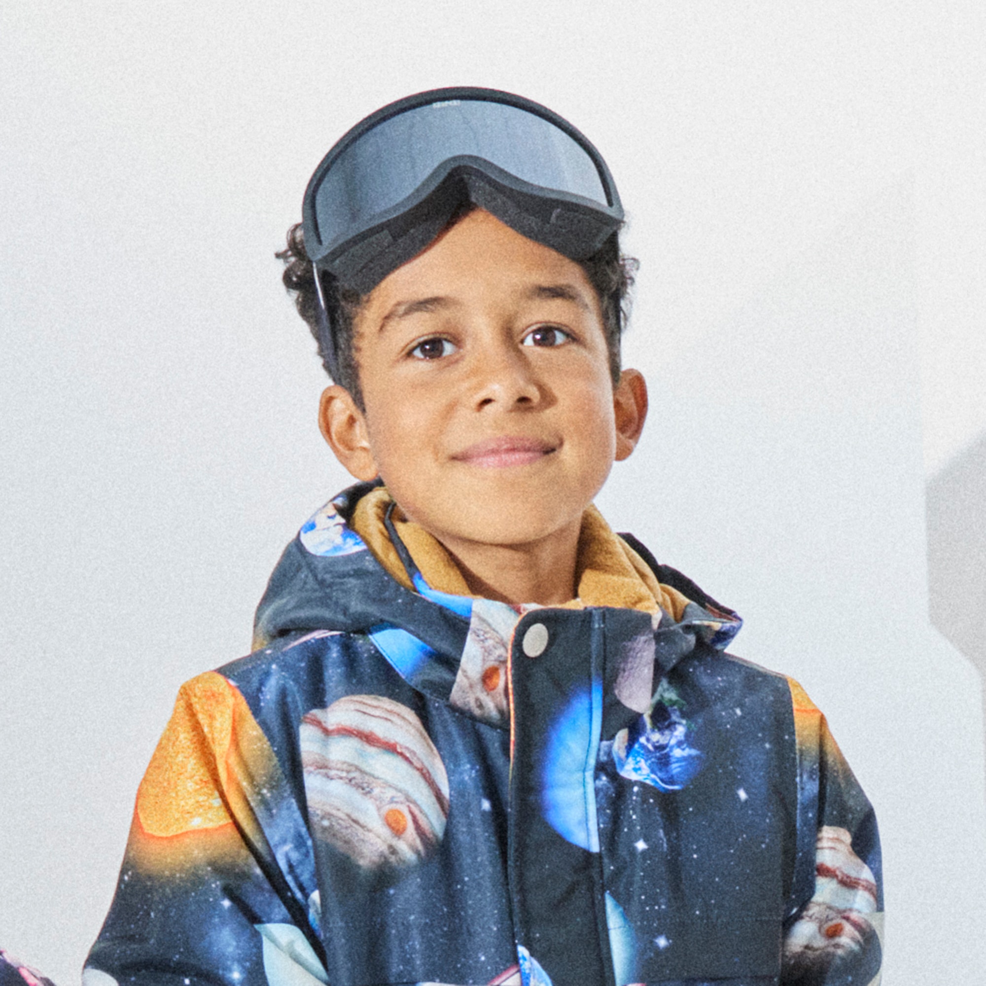 Black Ski Goggles - View 2