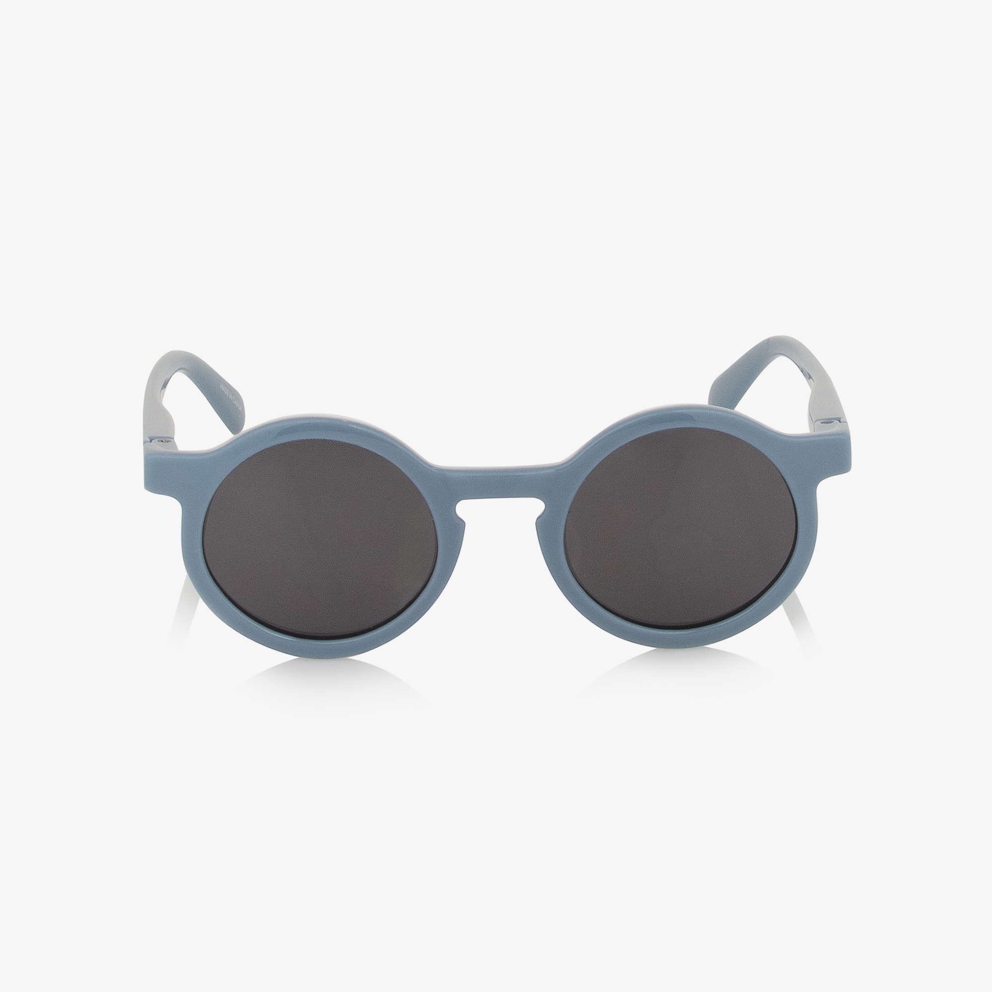 Blue Round Sunglasses - View 3