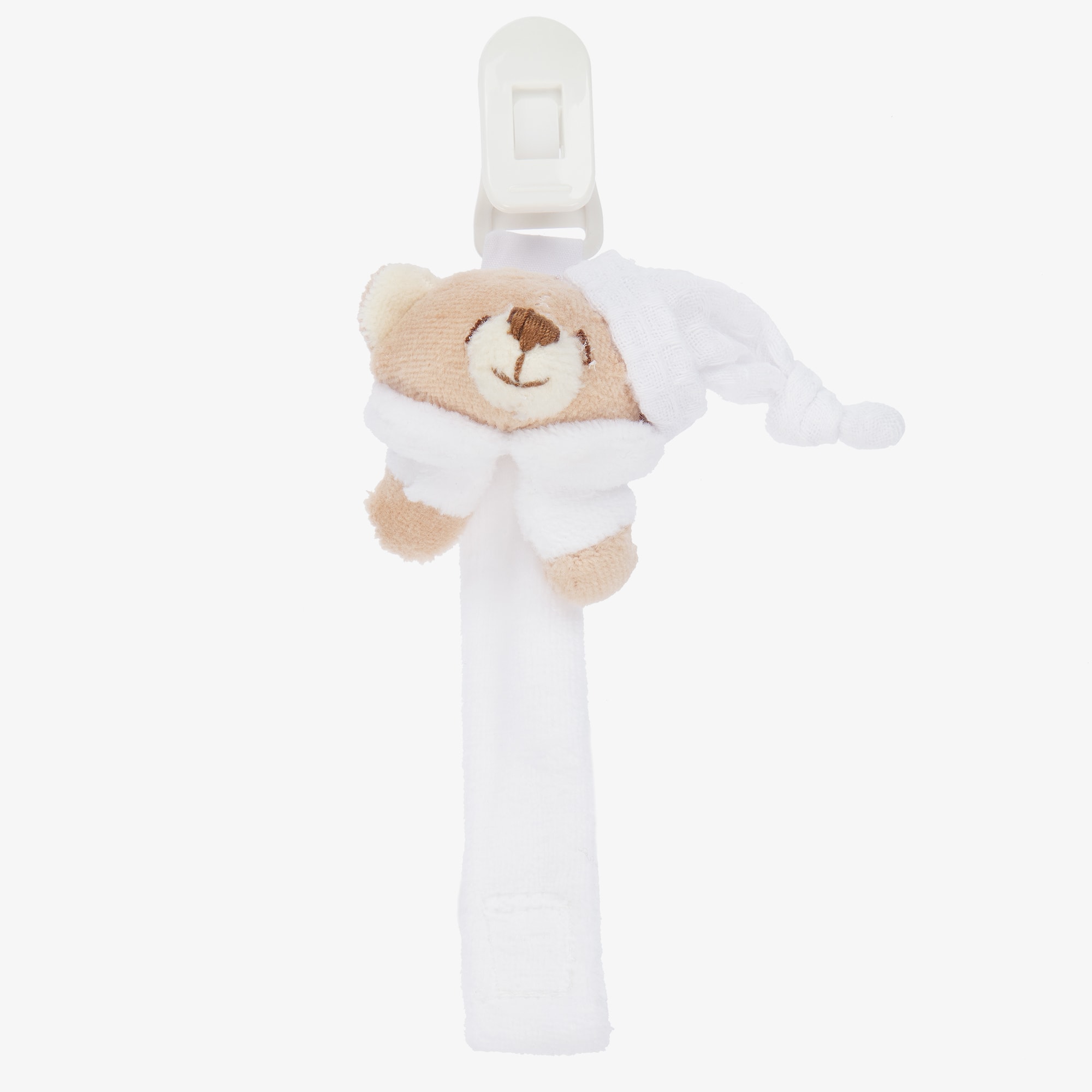 Ivory Dummy Clip & Bear - View 1