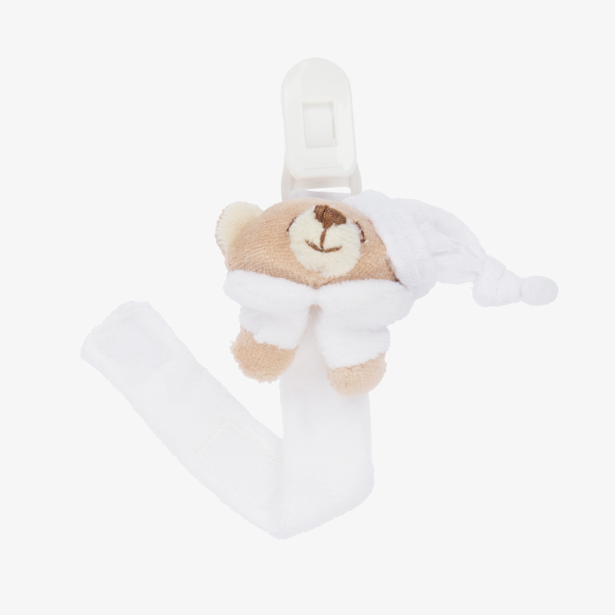 Ivory Dummy Clip & Bear - View 3