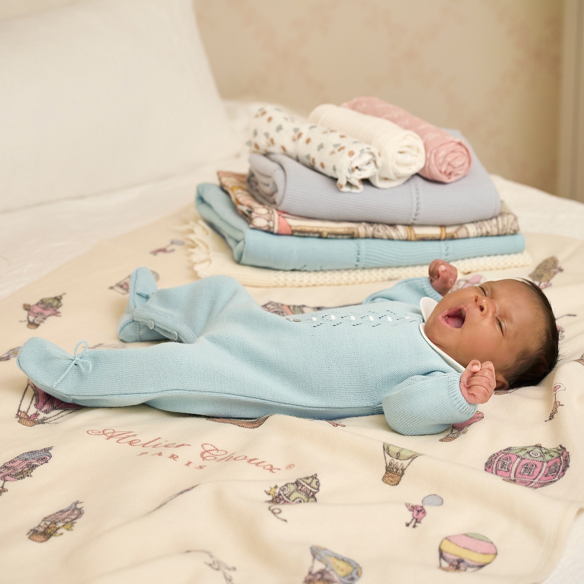 Organic Cotton Muslin Cloths (3 Pack) - View 2