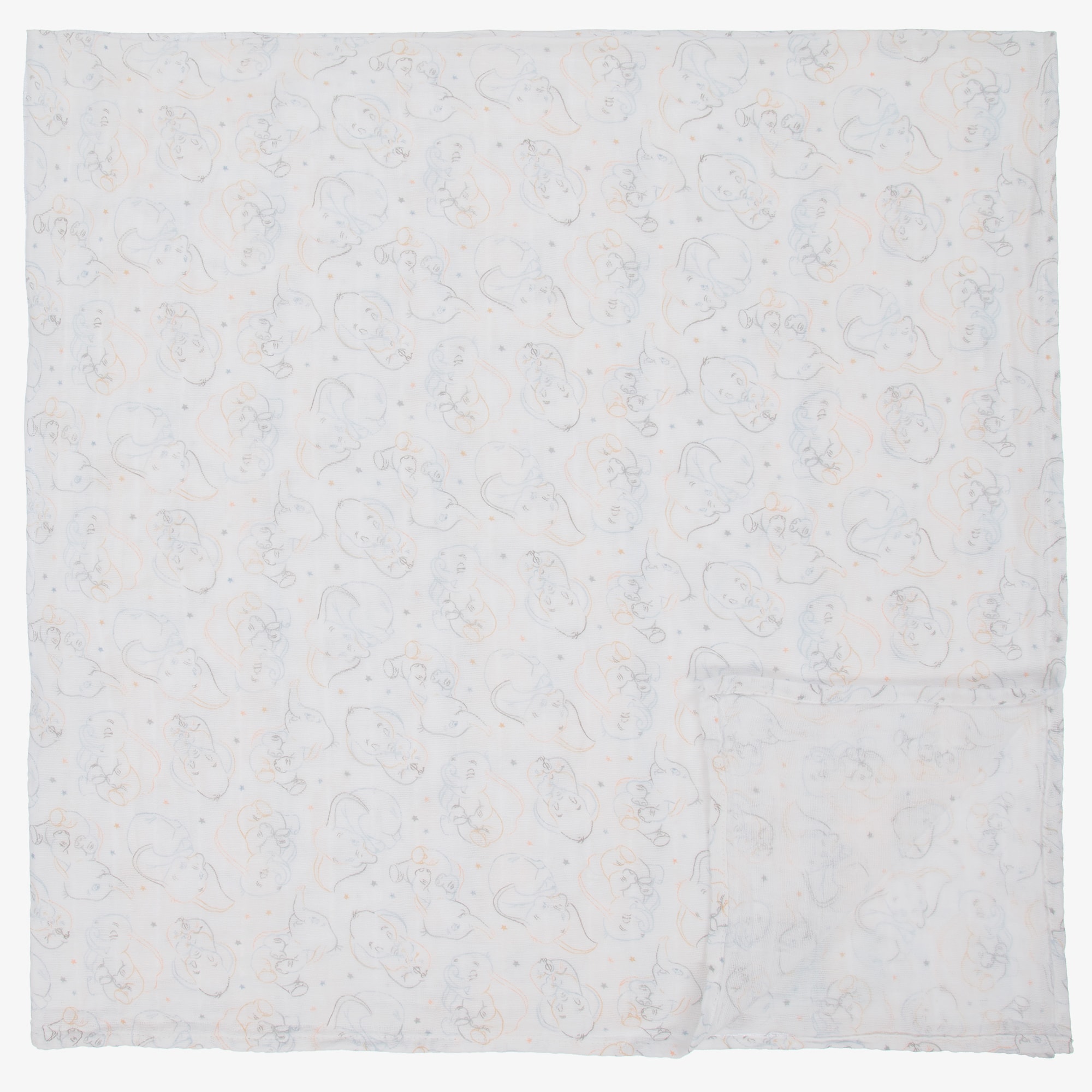 White Cotton Disney Swaddles (3 Pack) - View 4