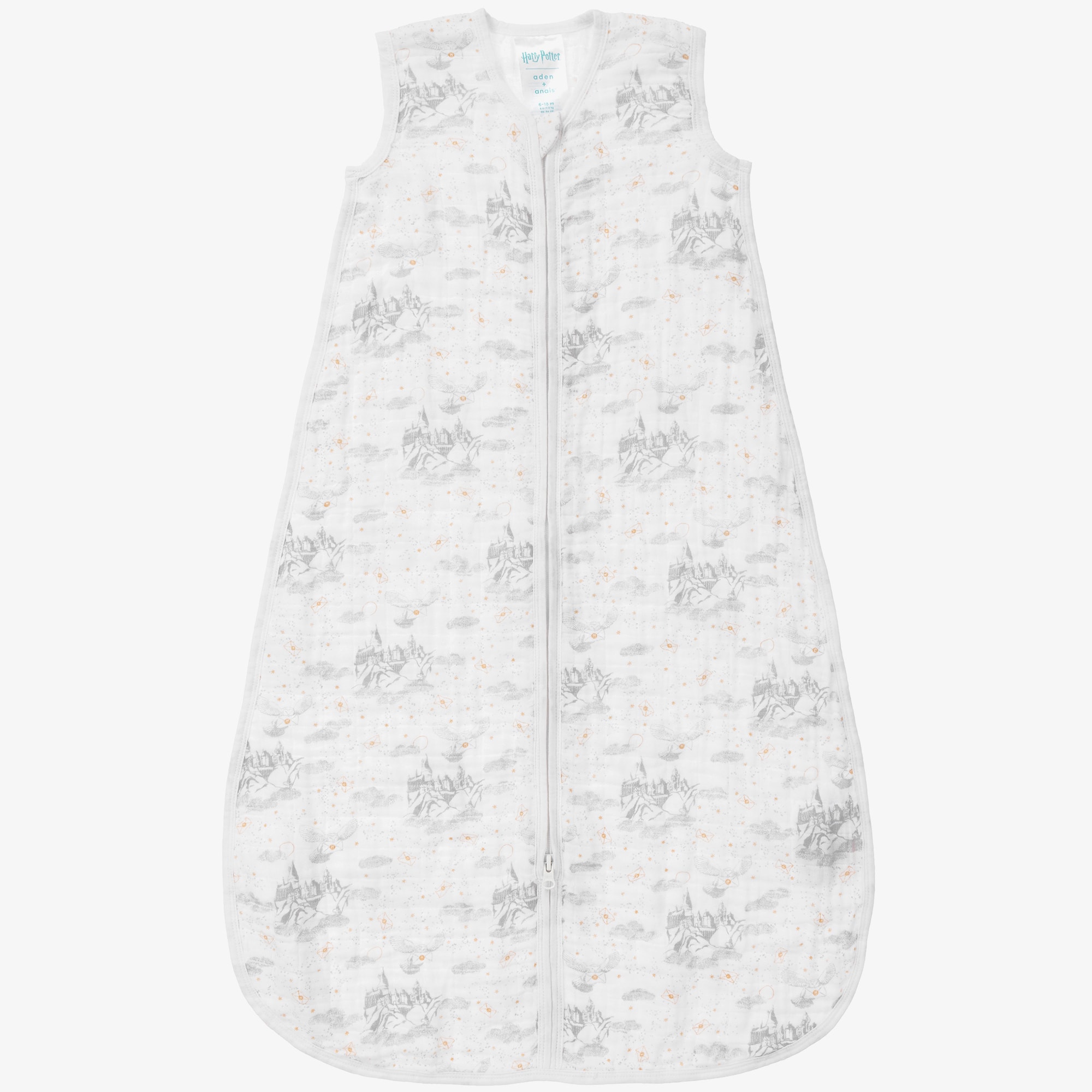 White Harry Potter Cotton Sleeping Bag - View 1