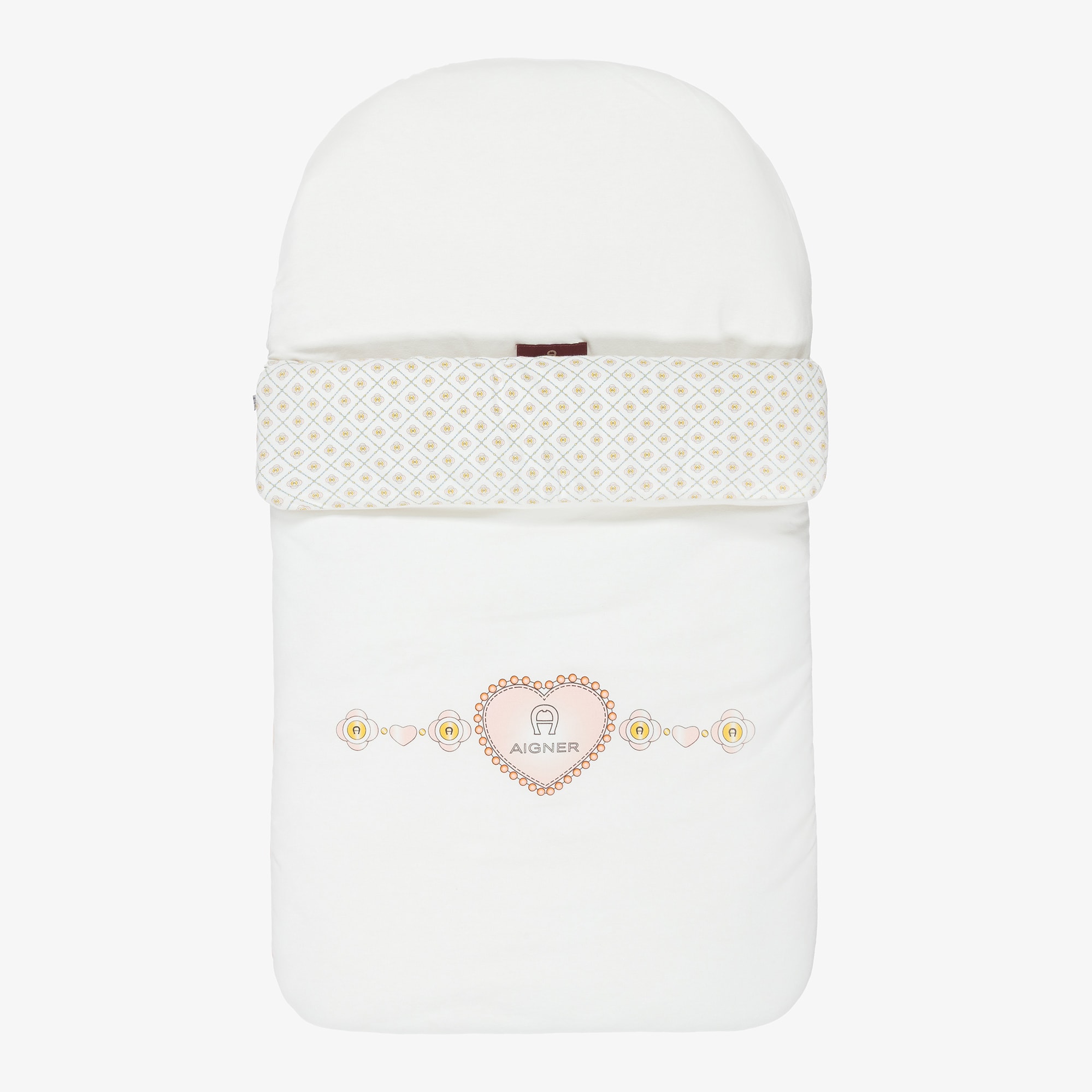 Baby Girls Ivory & Pink Nest with Heart Logo (70cm) - View 2