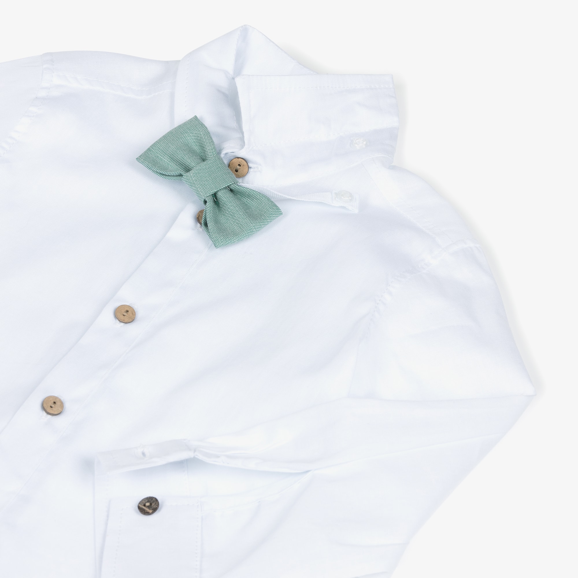 Boys Aqua Green & Grey Suit - View 7