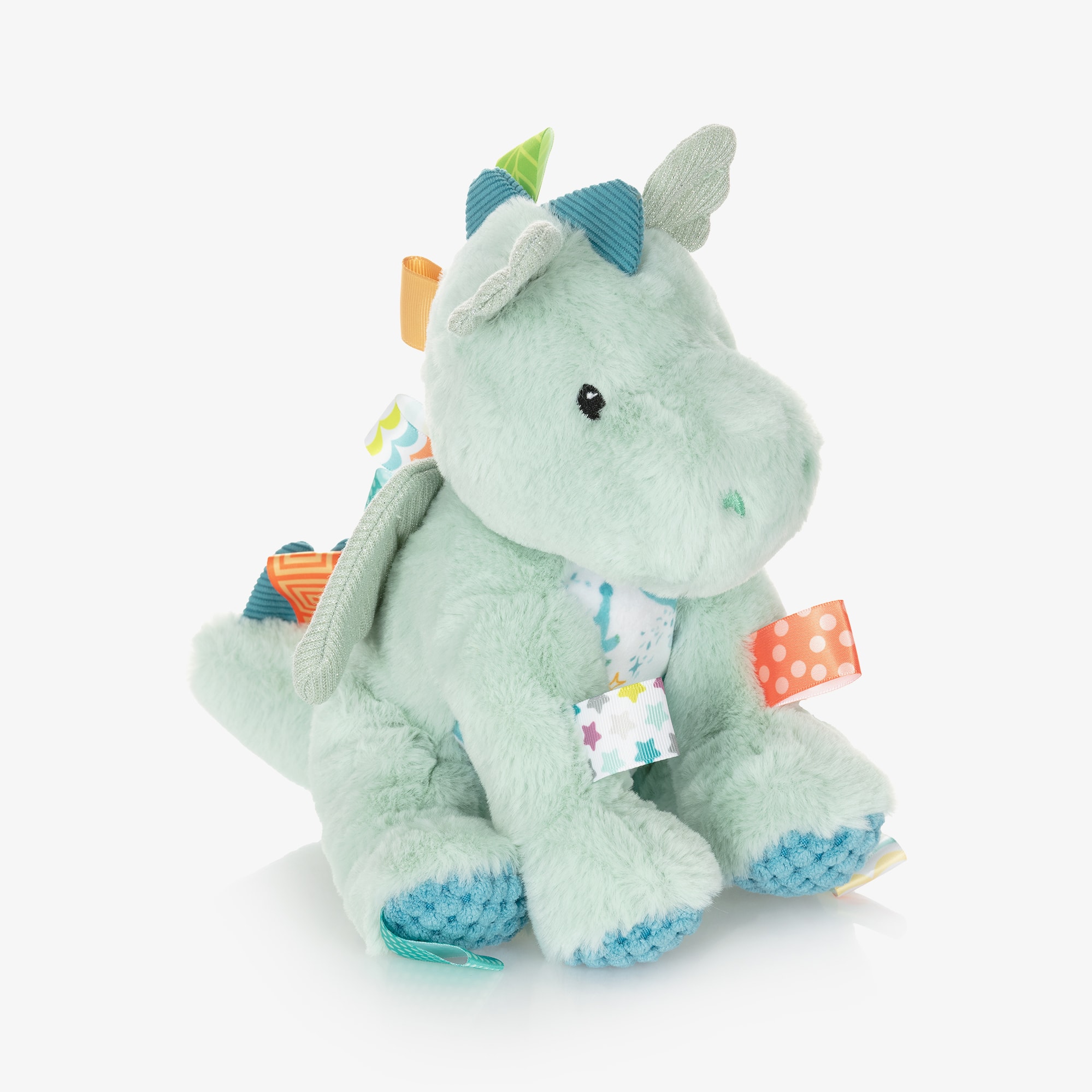 Green Drax Dragon Soft Plush Toy (25cm) - View 2