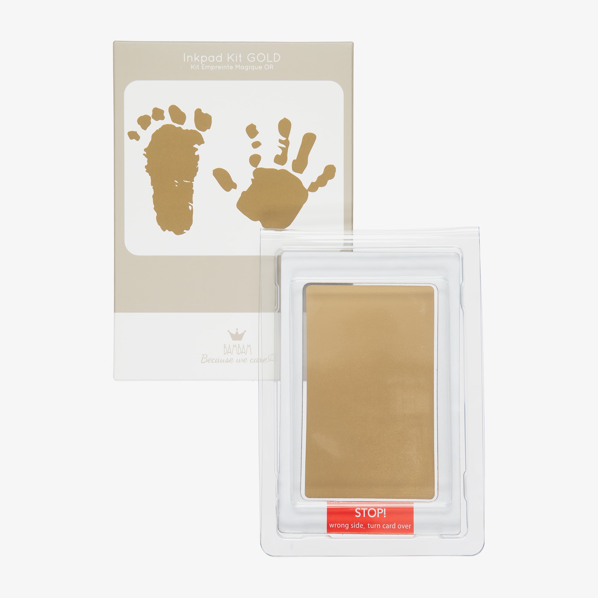 Gold Ink Hand & Foot Print Kit - View 3