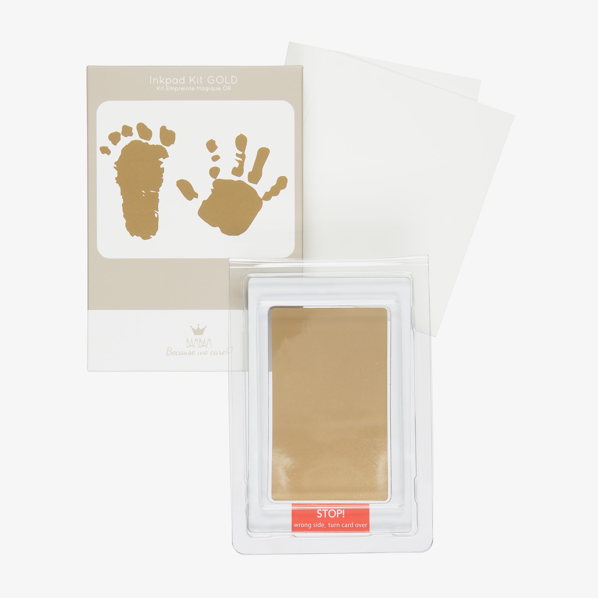 Gold Ink Hand & Foot Print Kit - View 4