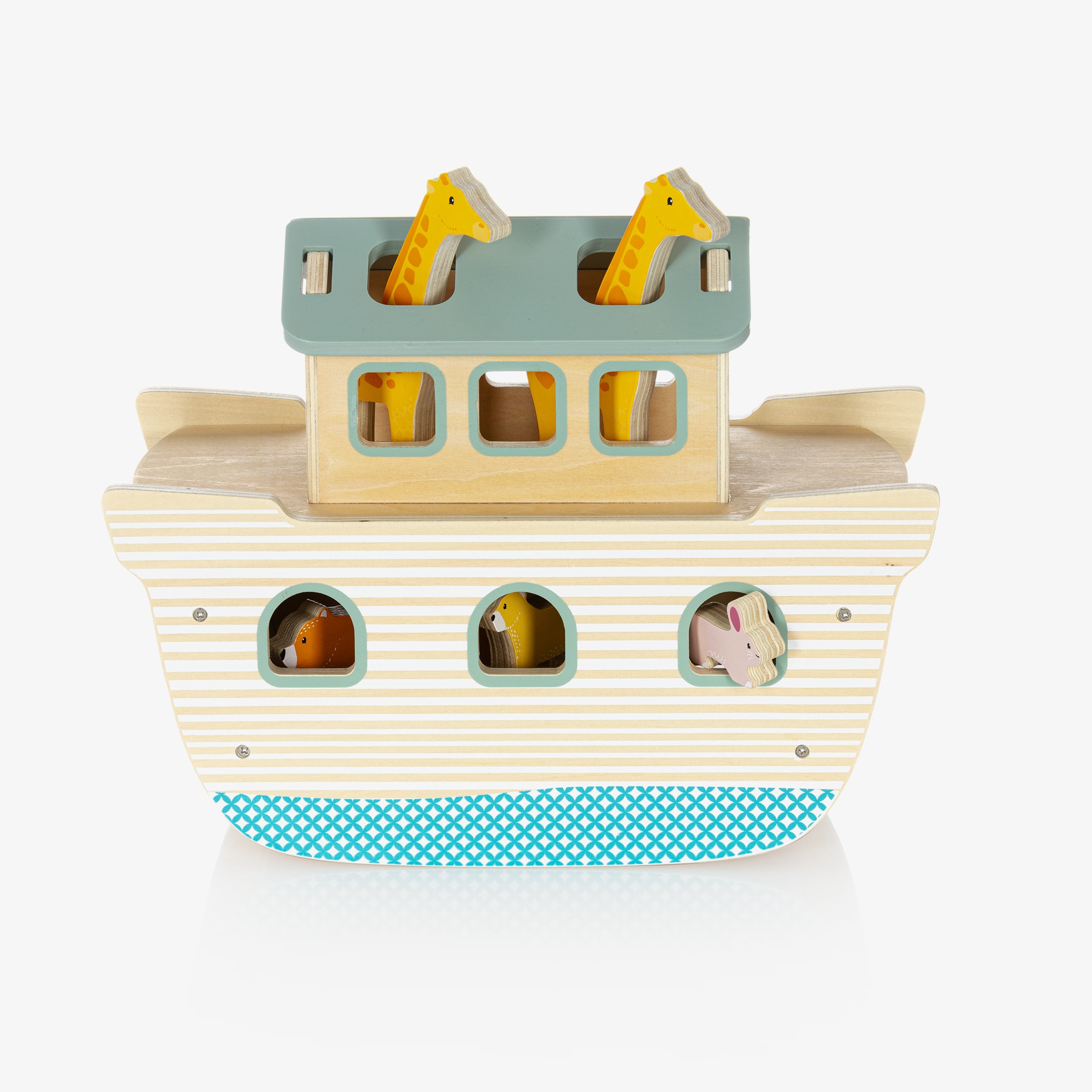 Noah's Ark Wooden Toy (35cm) - View 3