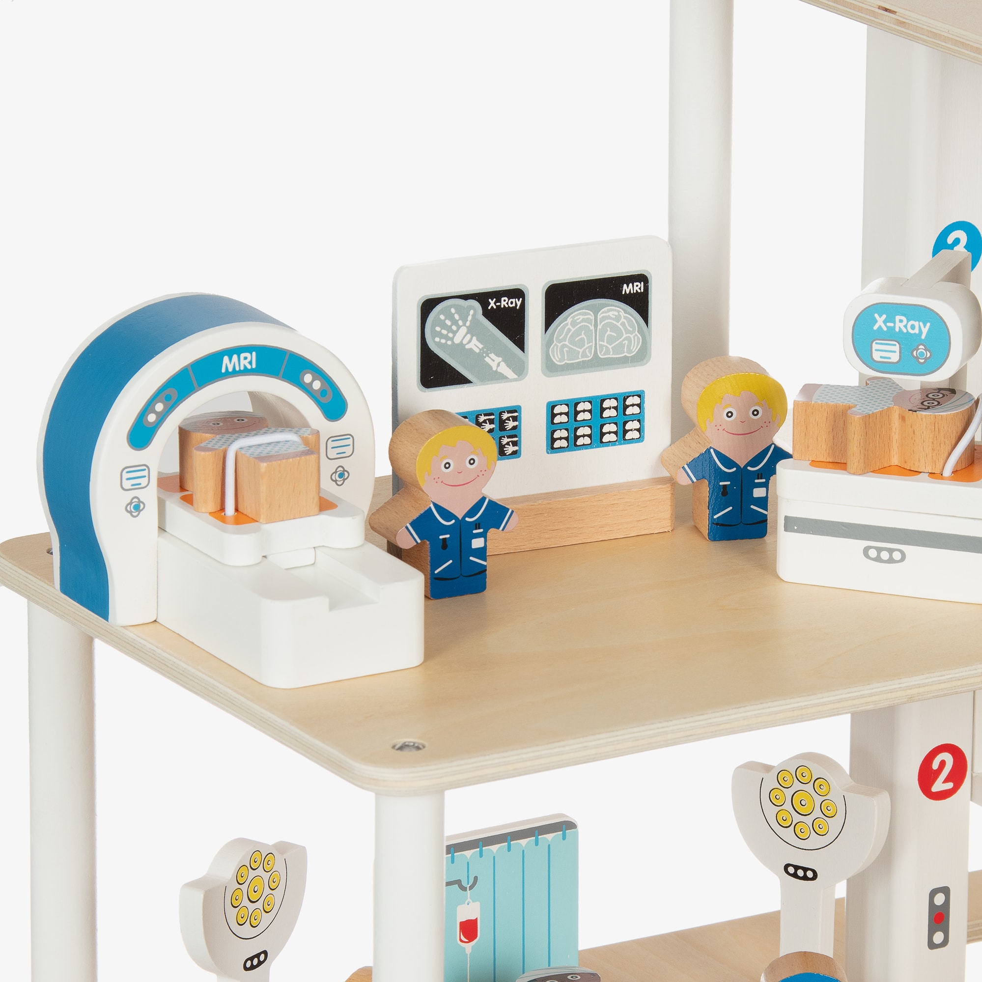 Wooden General Hospital Play Set (54cm) - View 4
