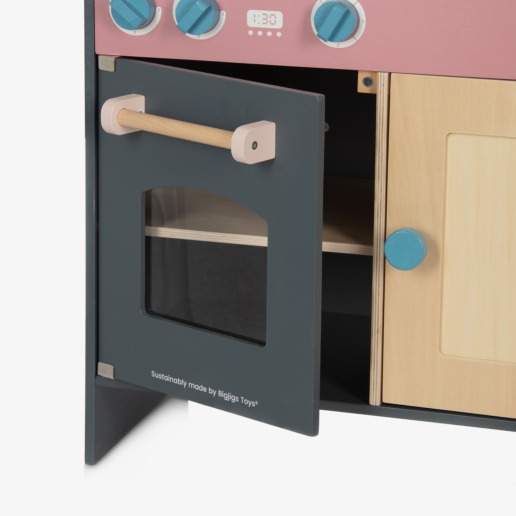 Wooden Simply Scandi Kitchen Play Set (60cm) - View 6