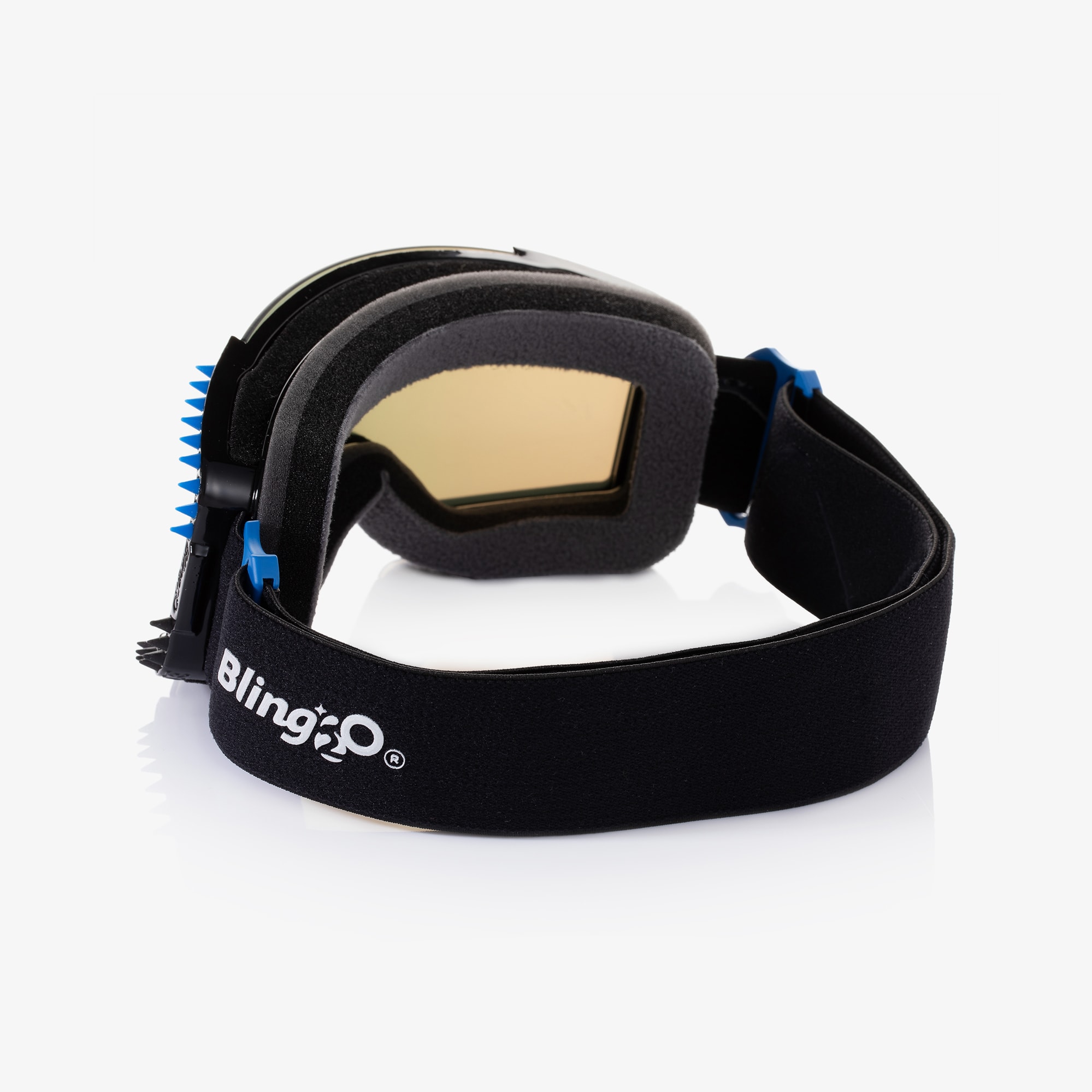 Blue Spike Ski Goggles - View 3