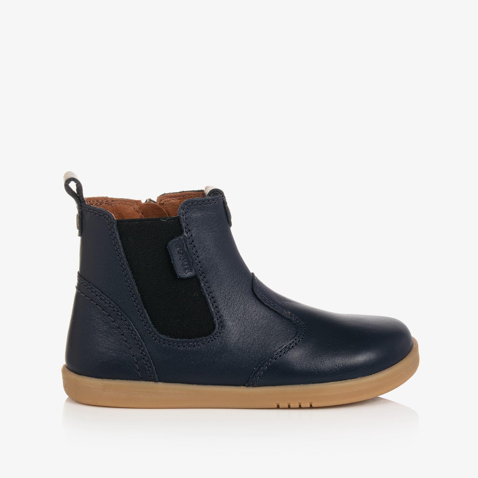 Brown Leather Chelsea Boots - View 5