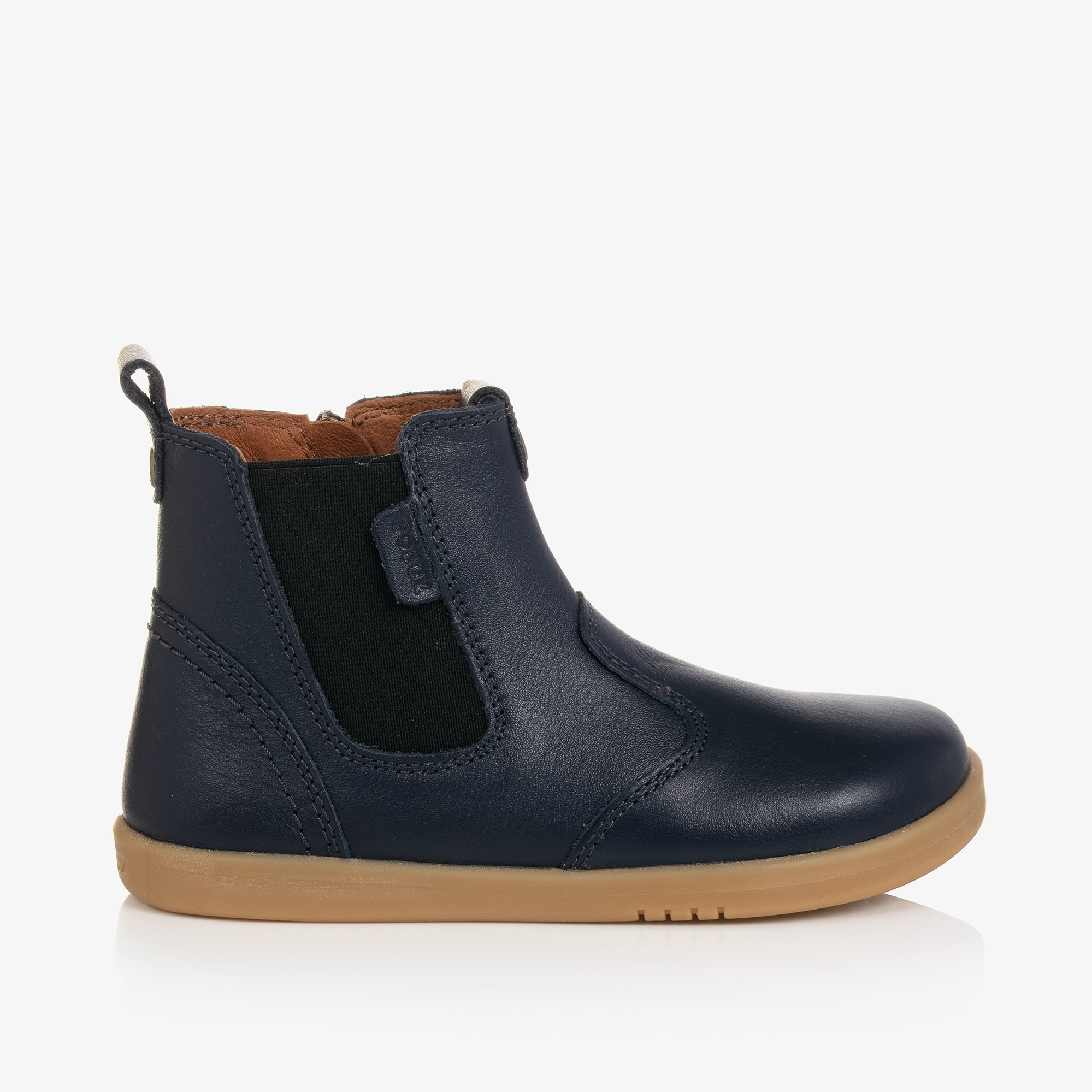 Brown Leather Chelsea Boots - View 6