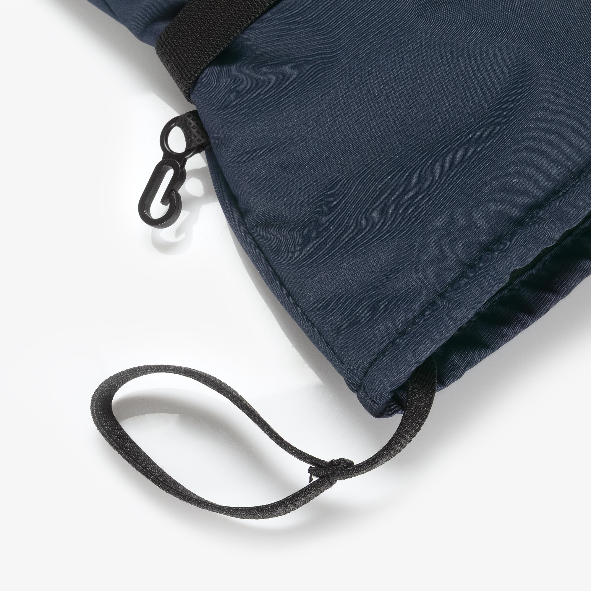 Navy Blue Padded Ski Mittens - View 5