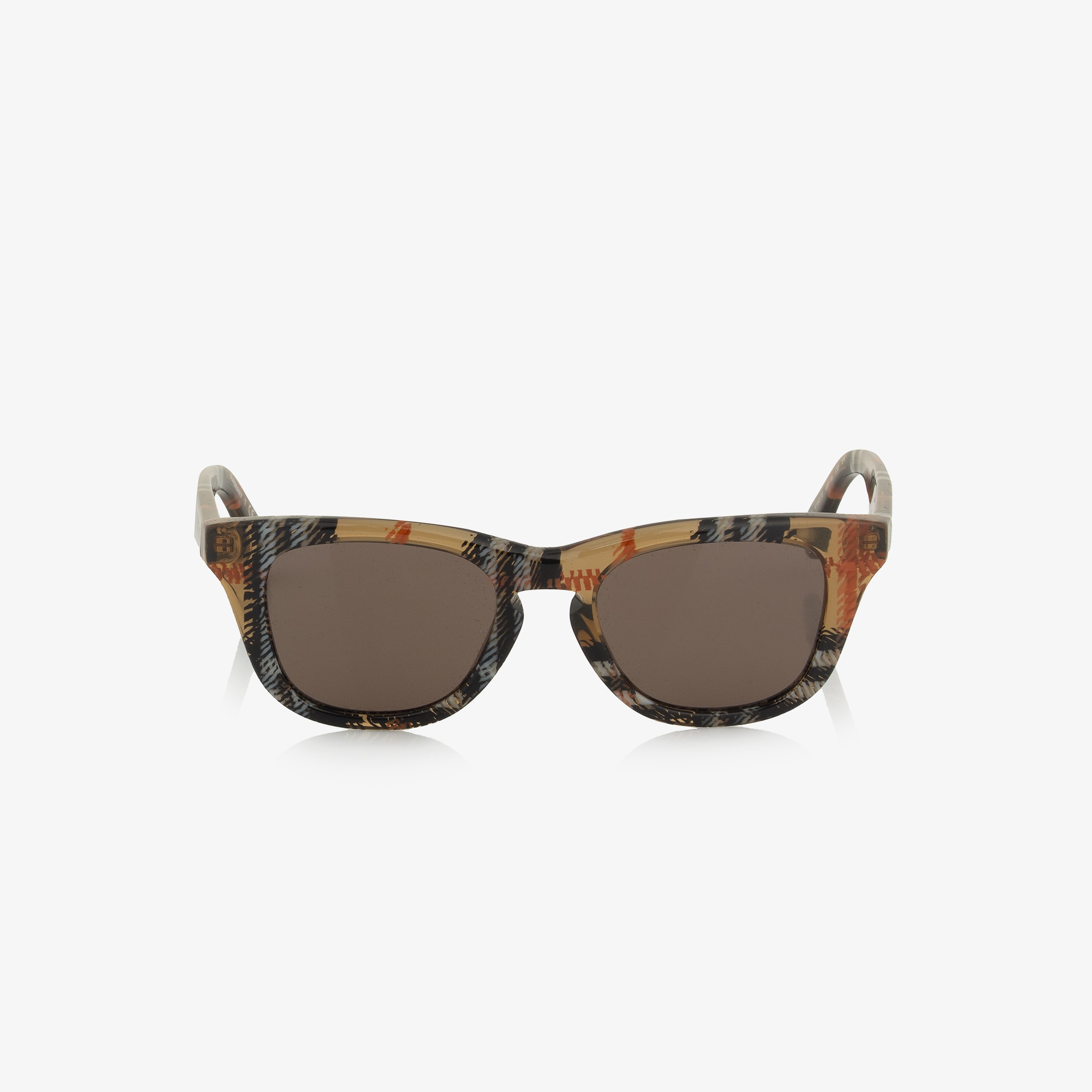 Beige Check Sunglasses (UVA/UVB) - View 3