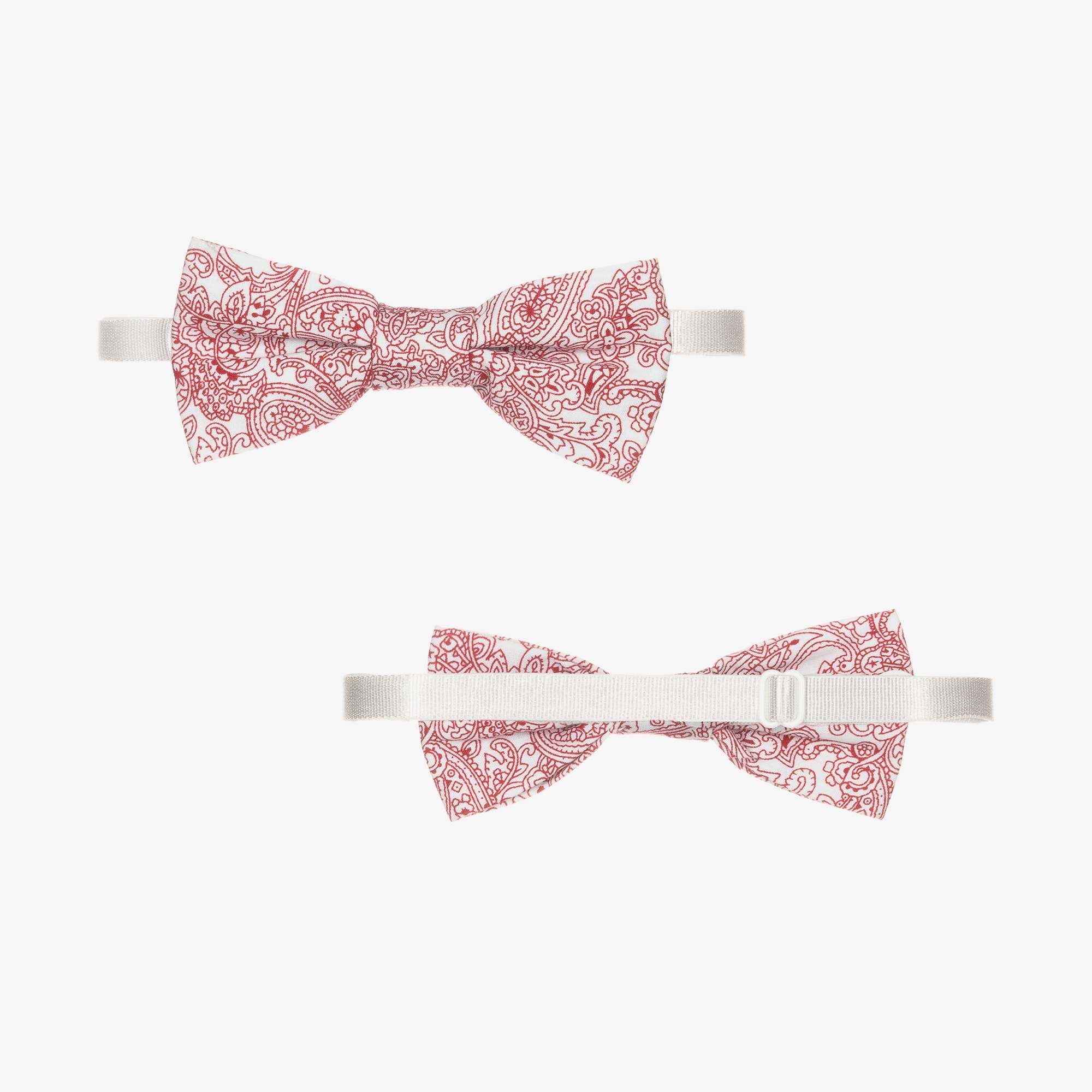 Boys Red Stripe Suit & Bow Tie - View 6