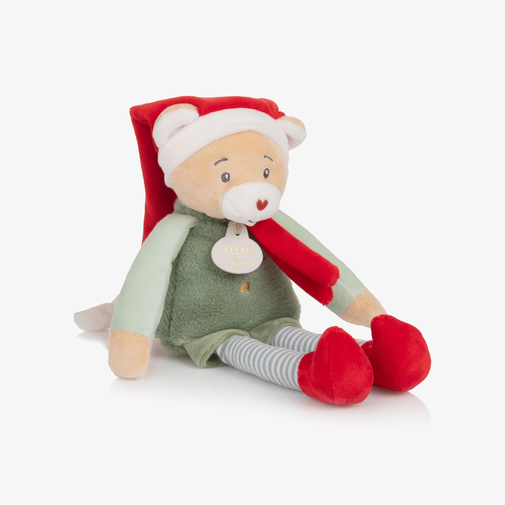 Green & Red Trickster Teddy Soft Toy Set (27cm) - View 1