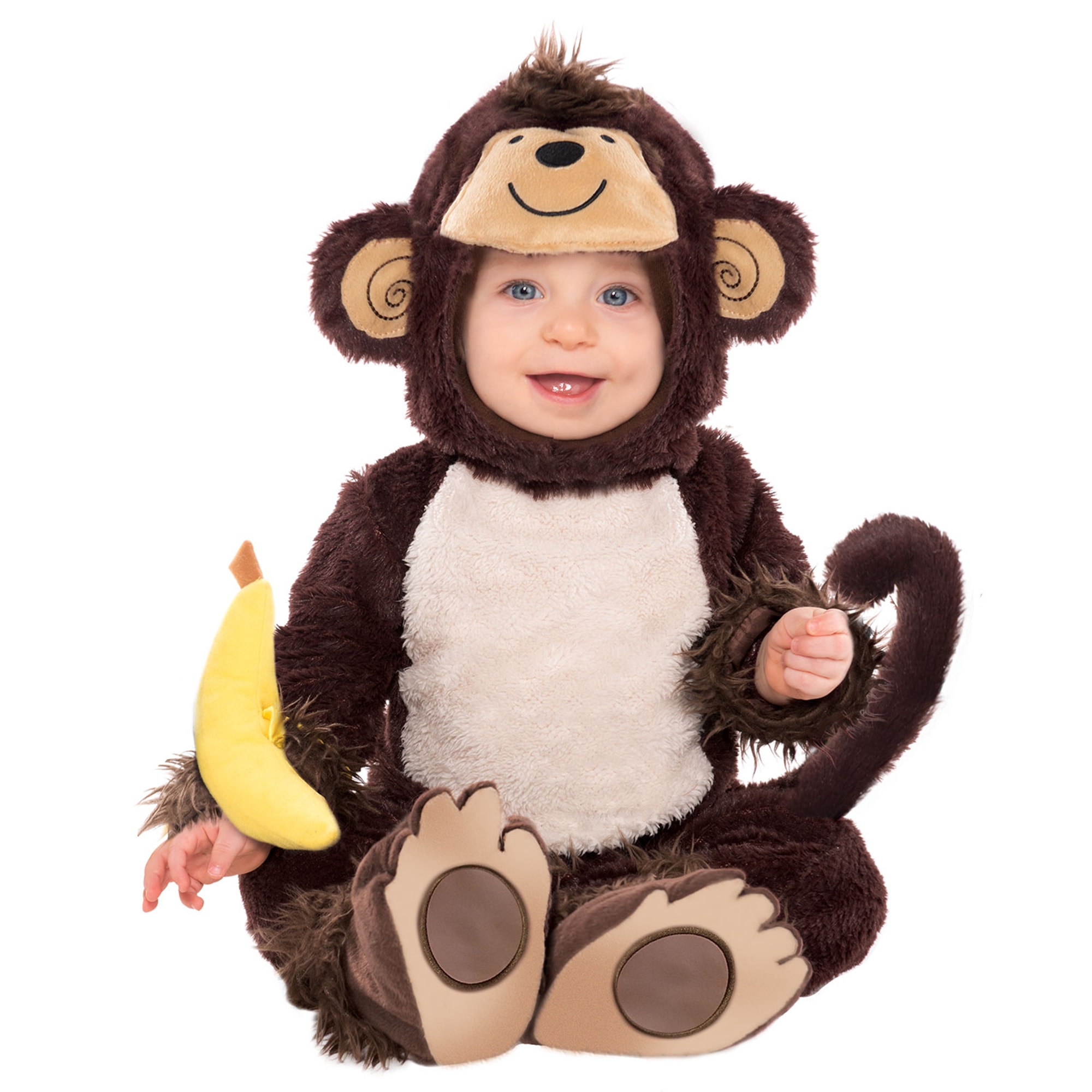 Brown Monkey Around Costume - View 2