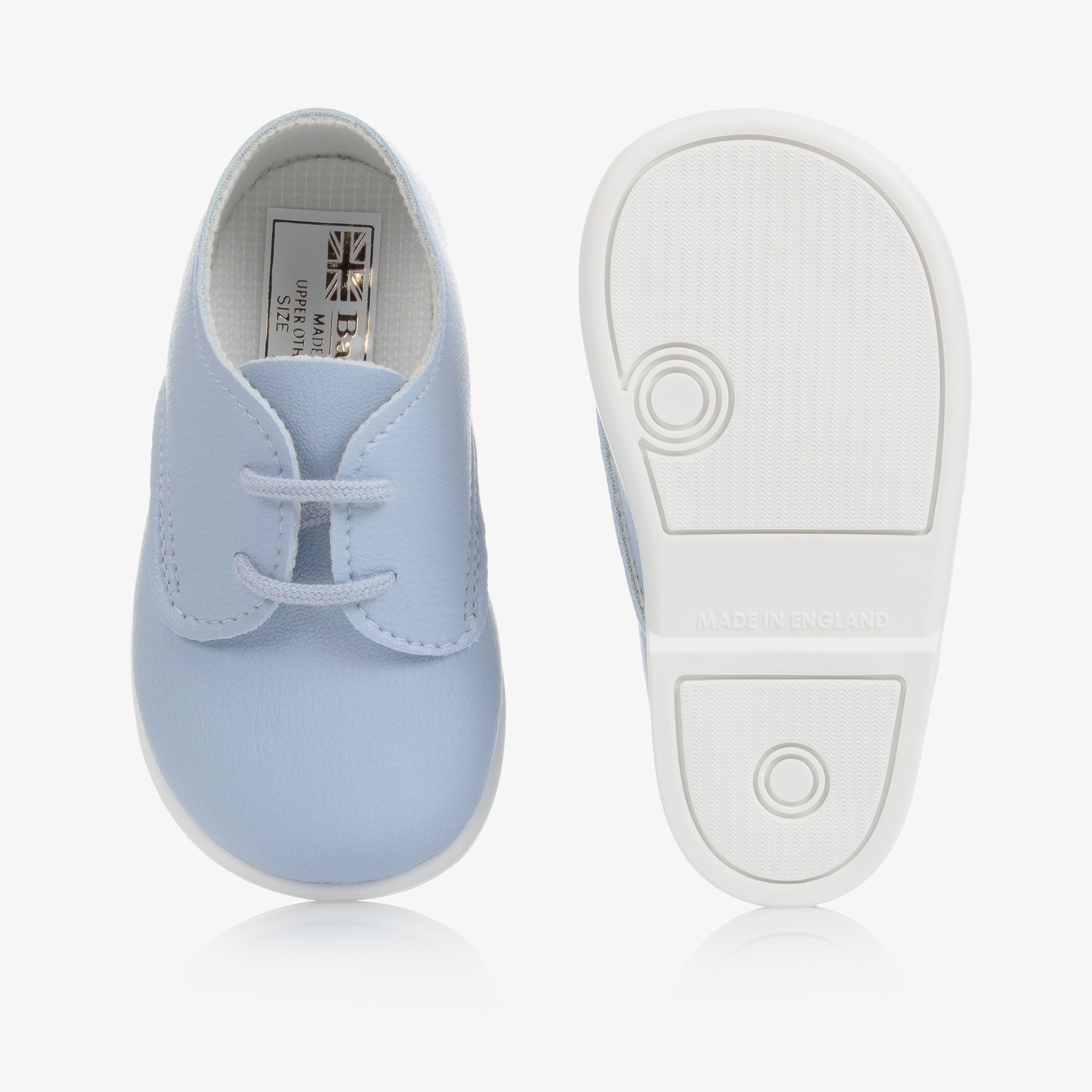Boys White First Walker Shoes - View 4