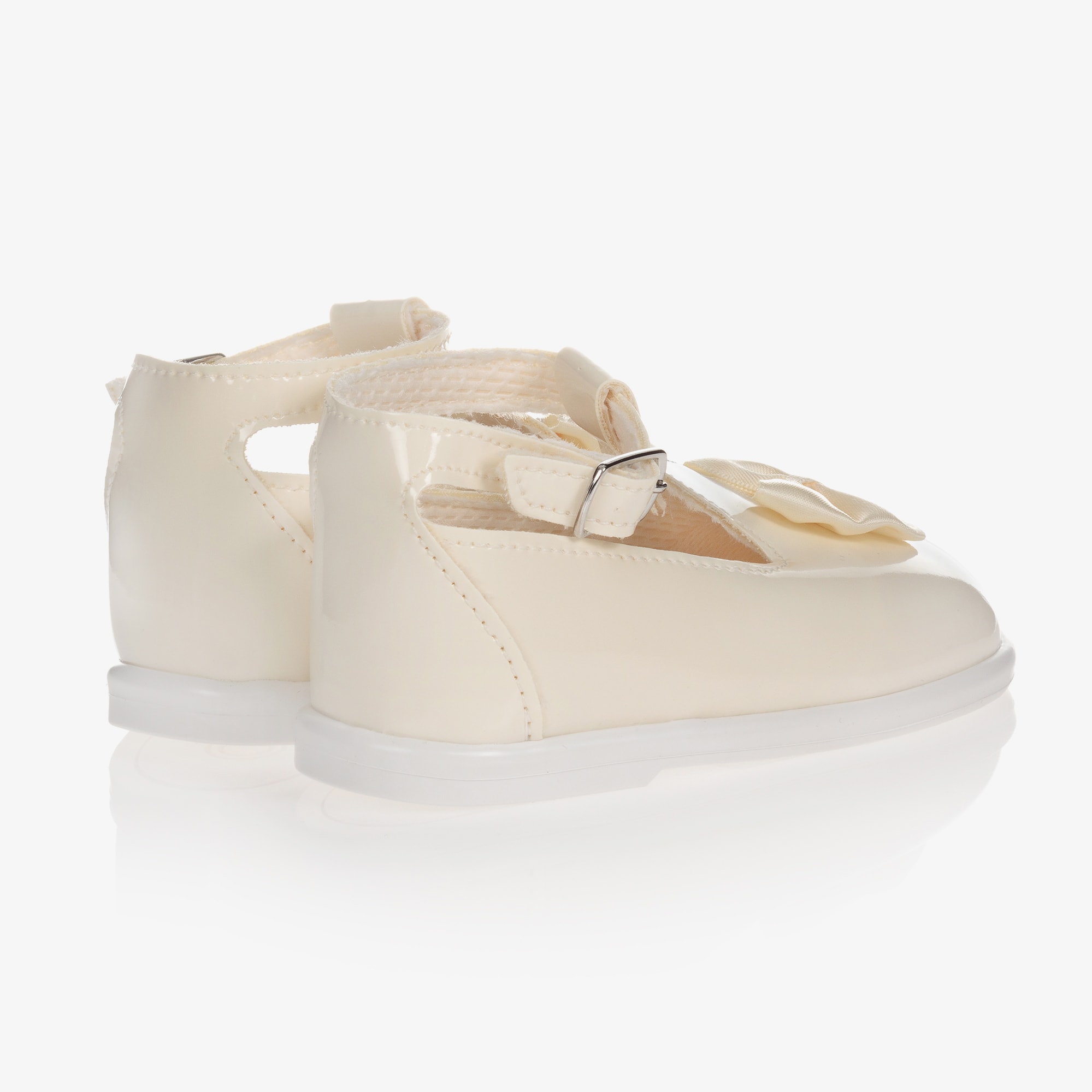 Ivory First-Walker Shoes - View 3