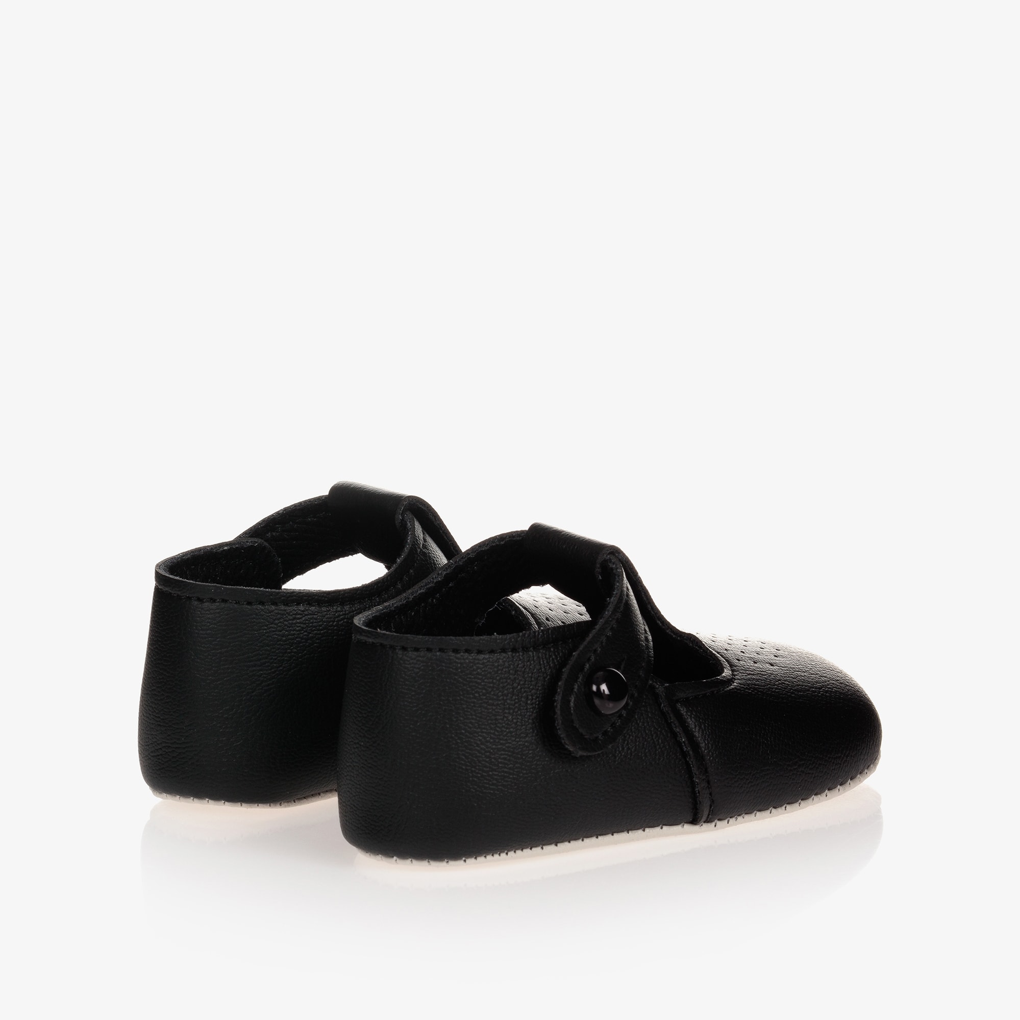 White Pre-Walker Baby Shoes - View 3