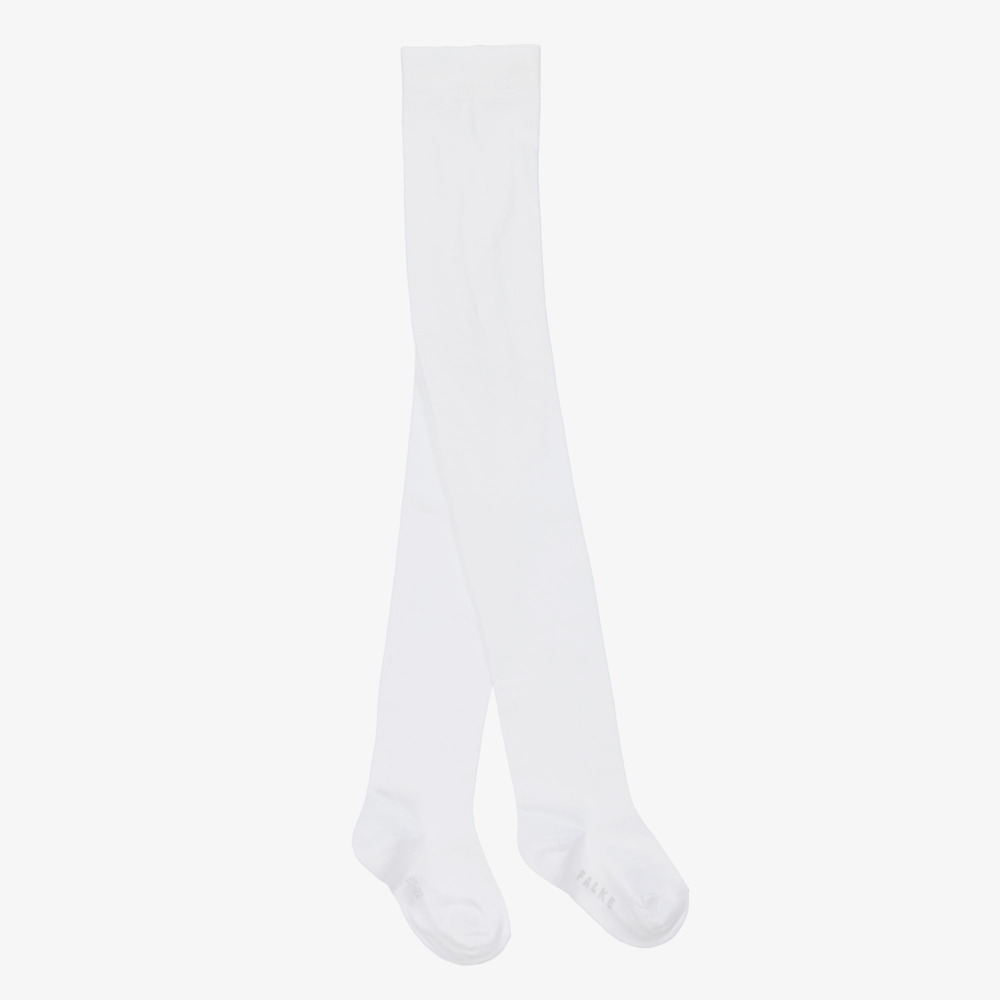 Ivory Cotton Knit Tights - View 1