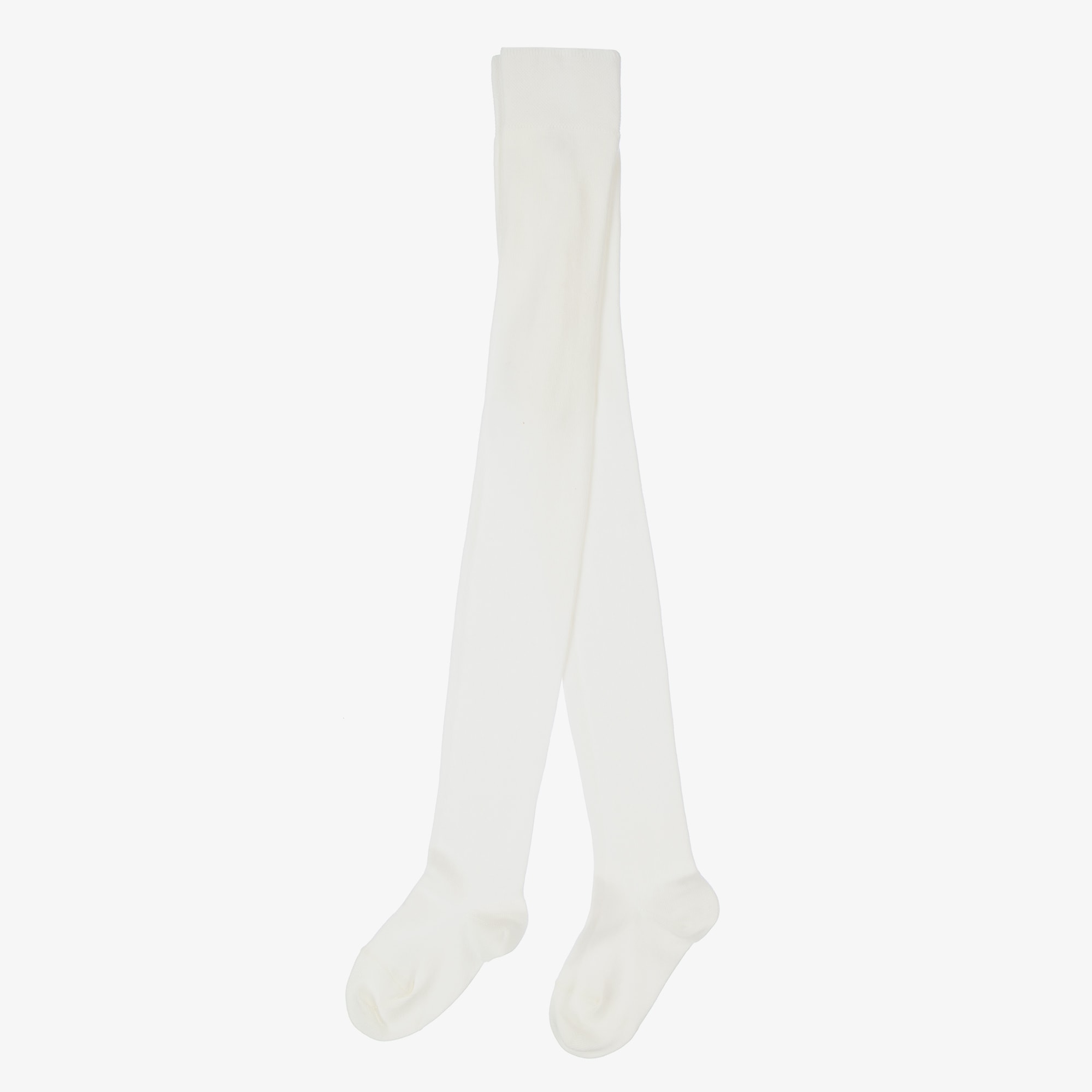 Ivory Sustainable Cotton Tights - View 5