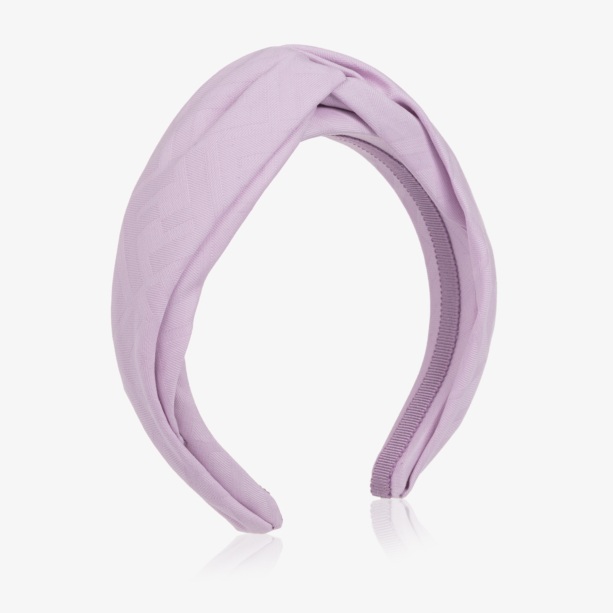 Girls Lilac Purple FF Logo Padded Hairband - View 1