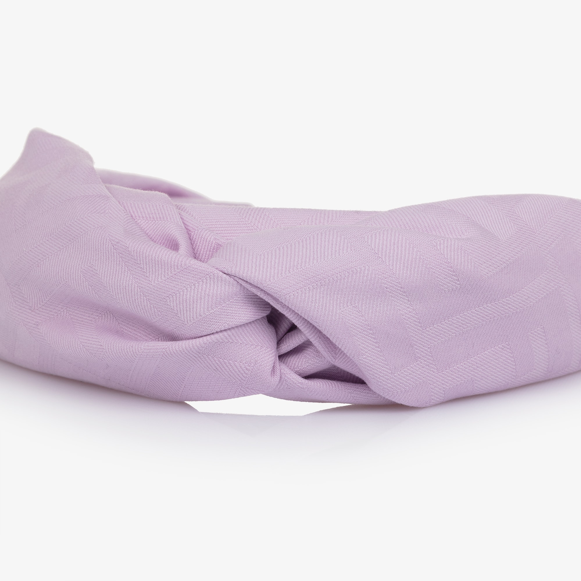 Girls Lilac Purple FF Logo Padded Hairband - View 5