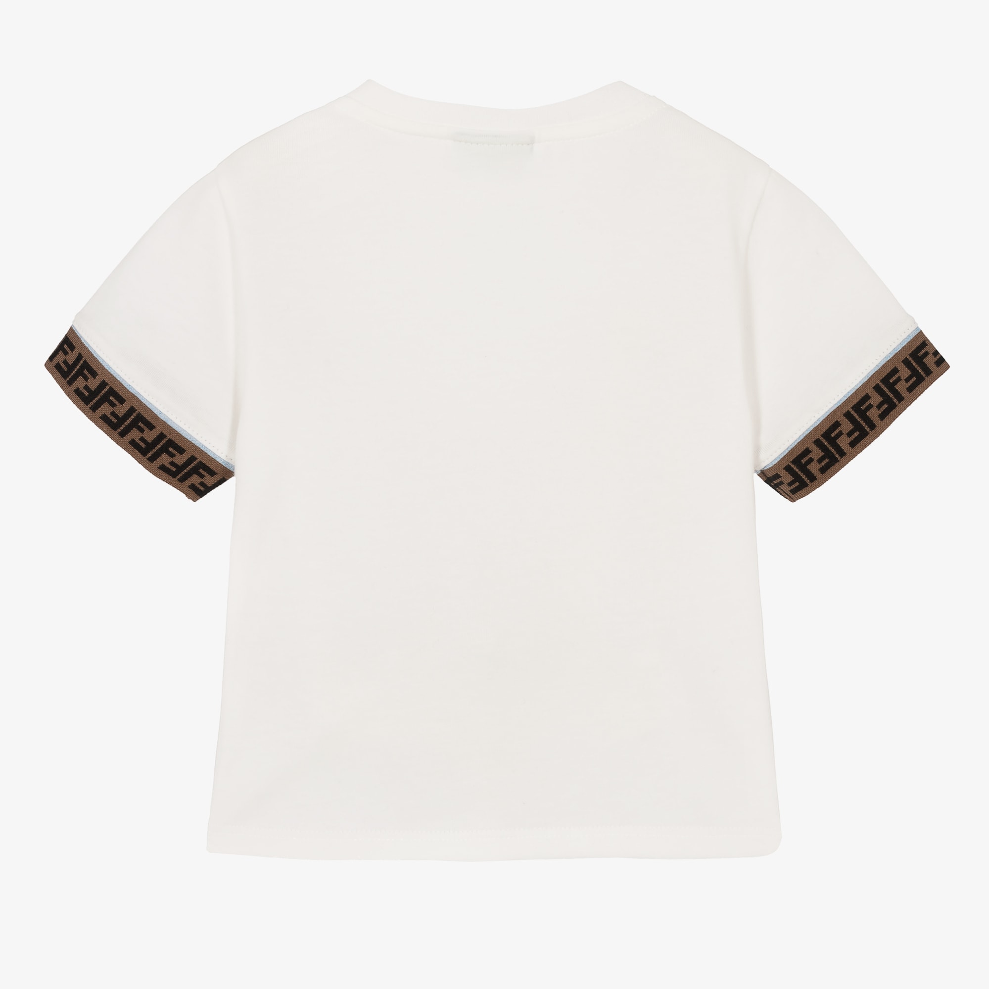 Ivory Cotton Baby T-Shirt - View 2