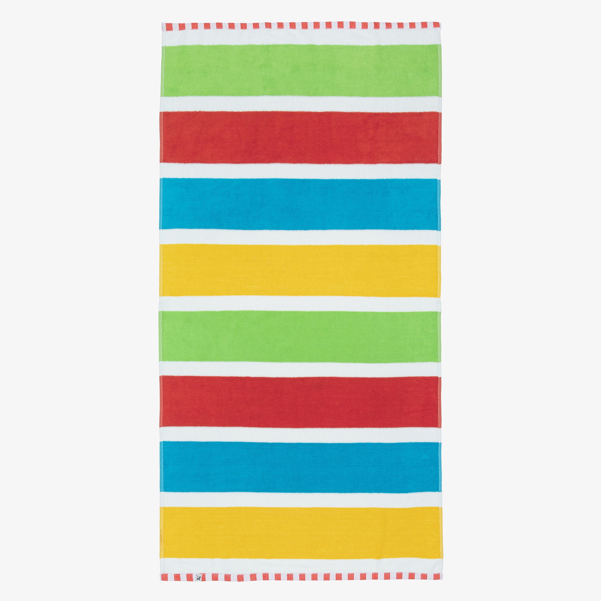 Blue & Yellow Sun Print Cotton Towel (140cm) - View 3