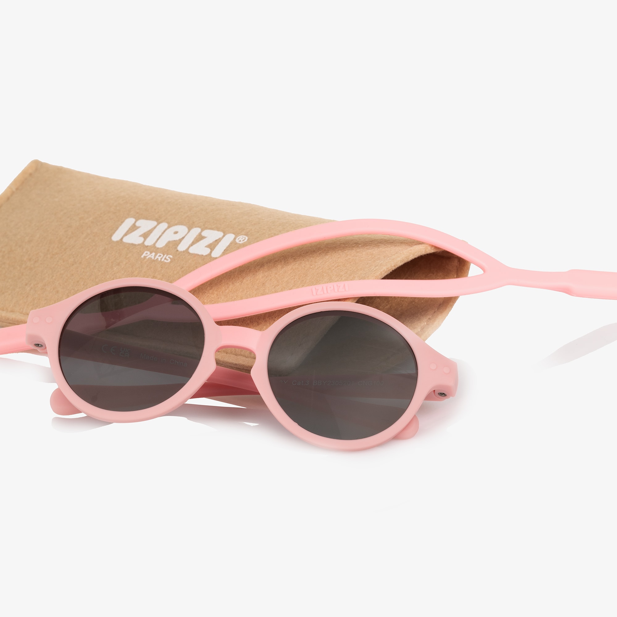 Girls Pink UV Protective Sunglasses (0-3 years) - View 4