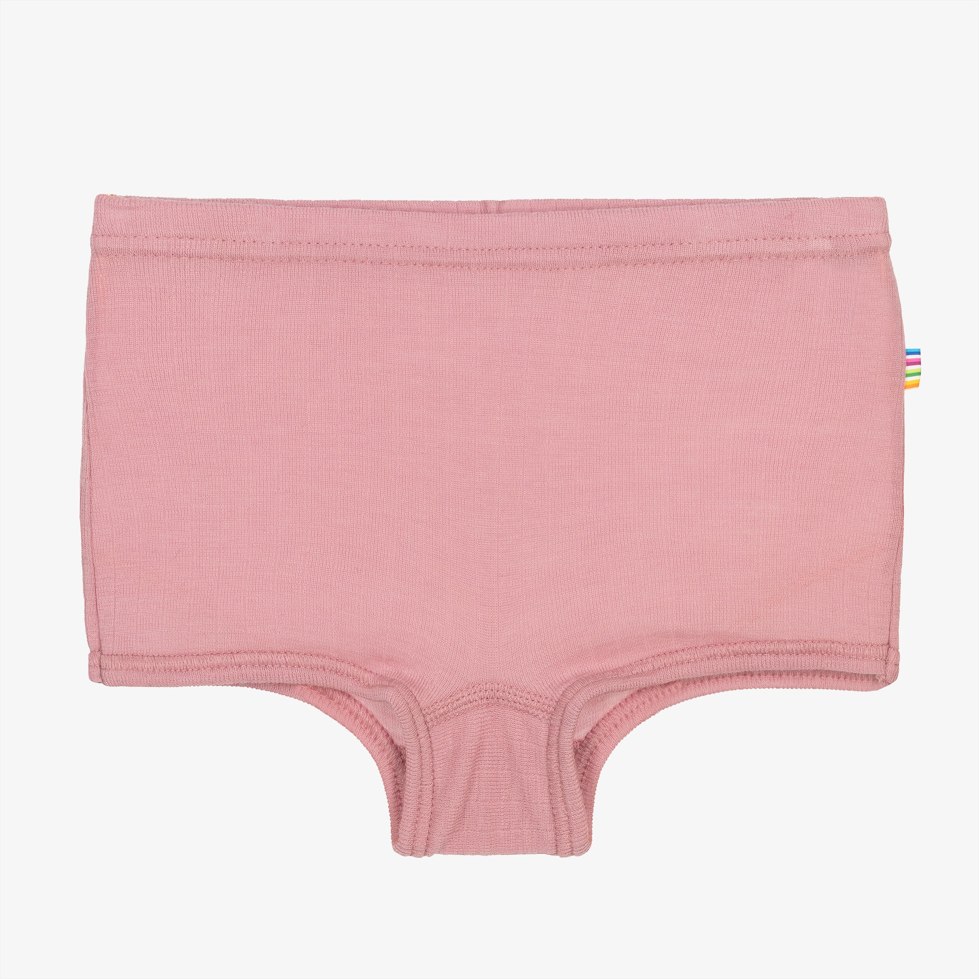Girls Pink Merino Wool Knickers - View 1