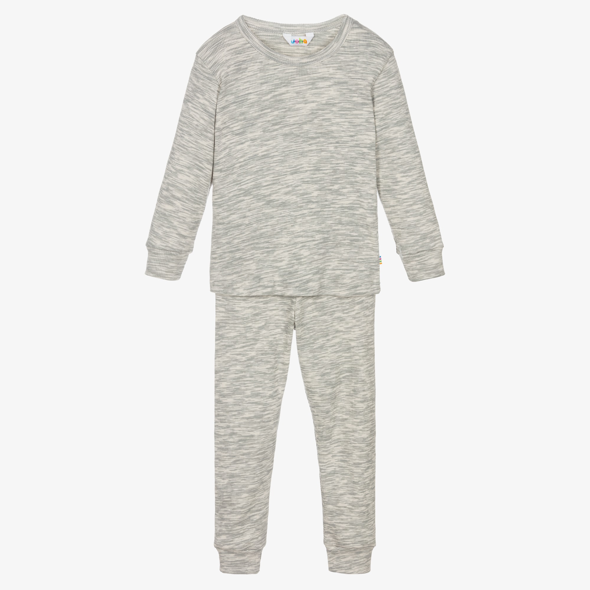 Grey Organic Cotton Pyjamas - View 1