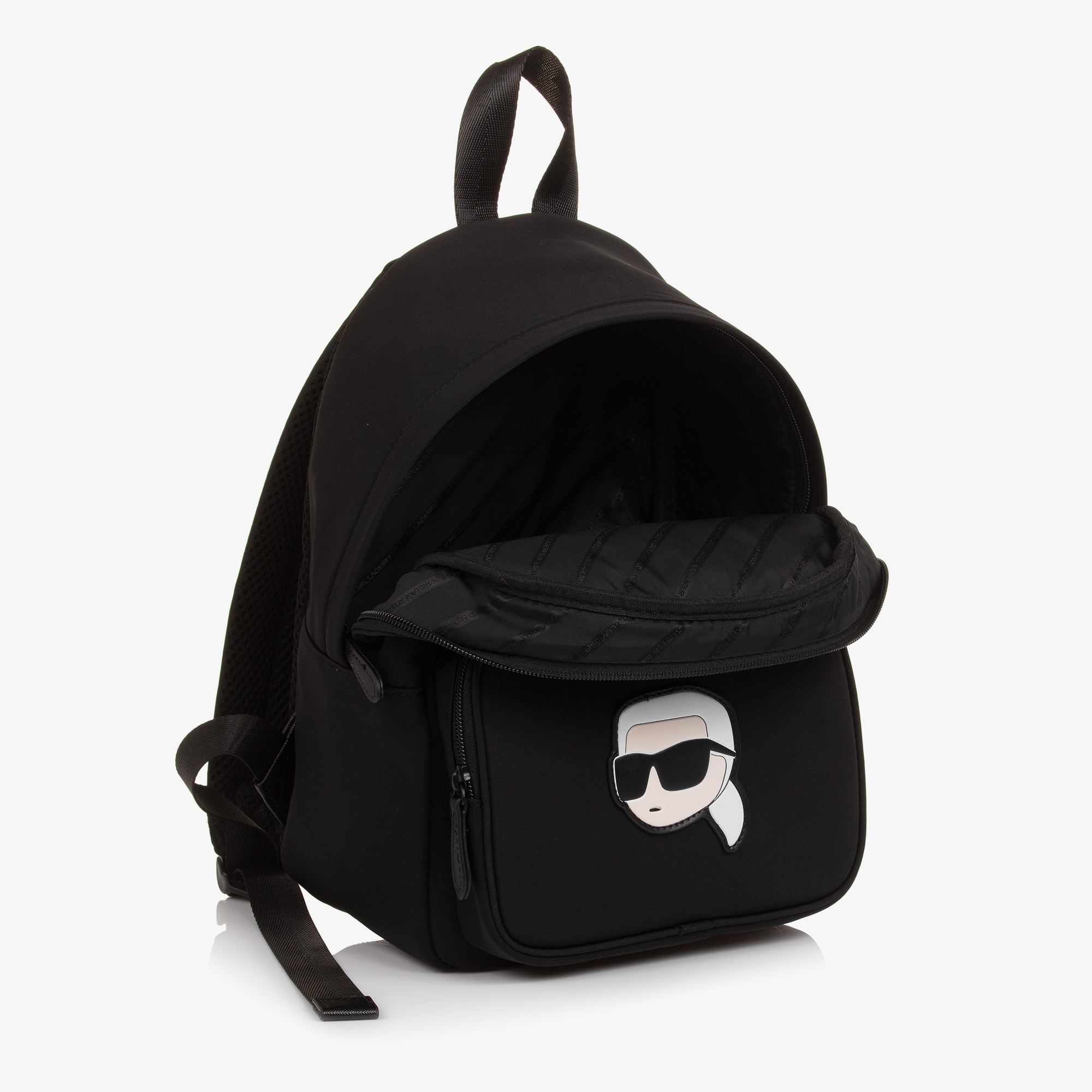 Karl Ikonik Black Backpack (30cm) - View 6