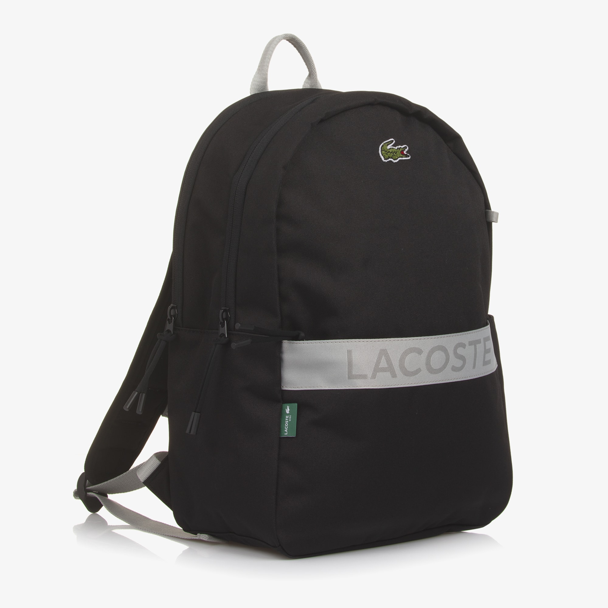 Black Canvas Logo Backpack & Pencil Case (42cm) - View 3