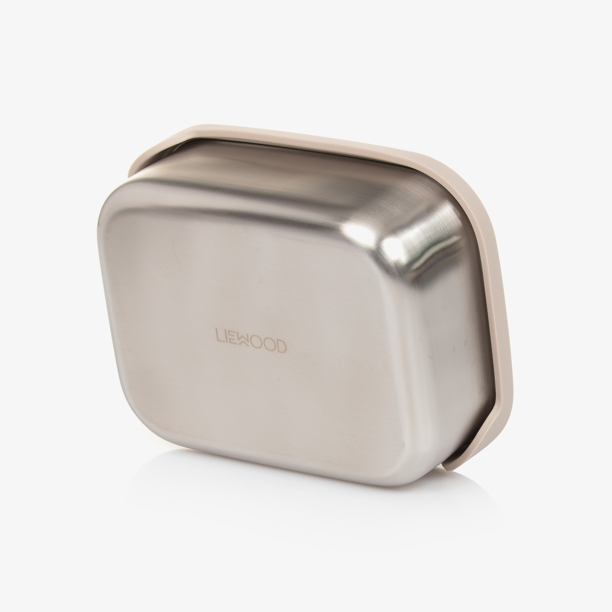 Beige Peaches Print Lunch Box (16cm) - View 2