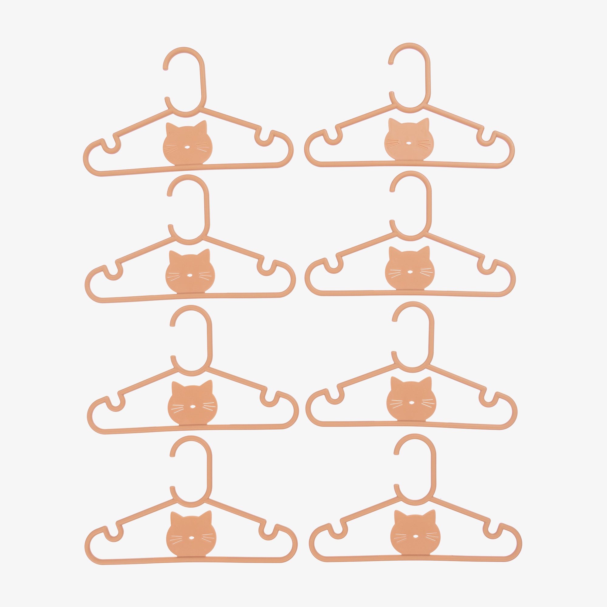 Pink Cat Clothes Hangers (8 Pack) - View 3
