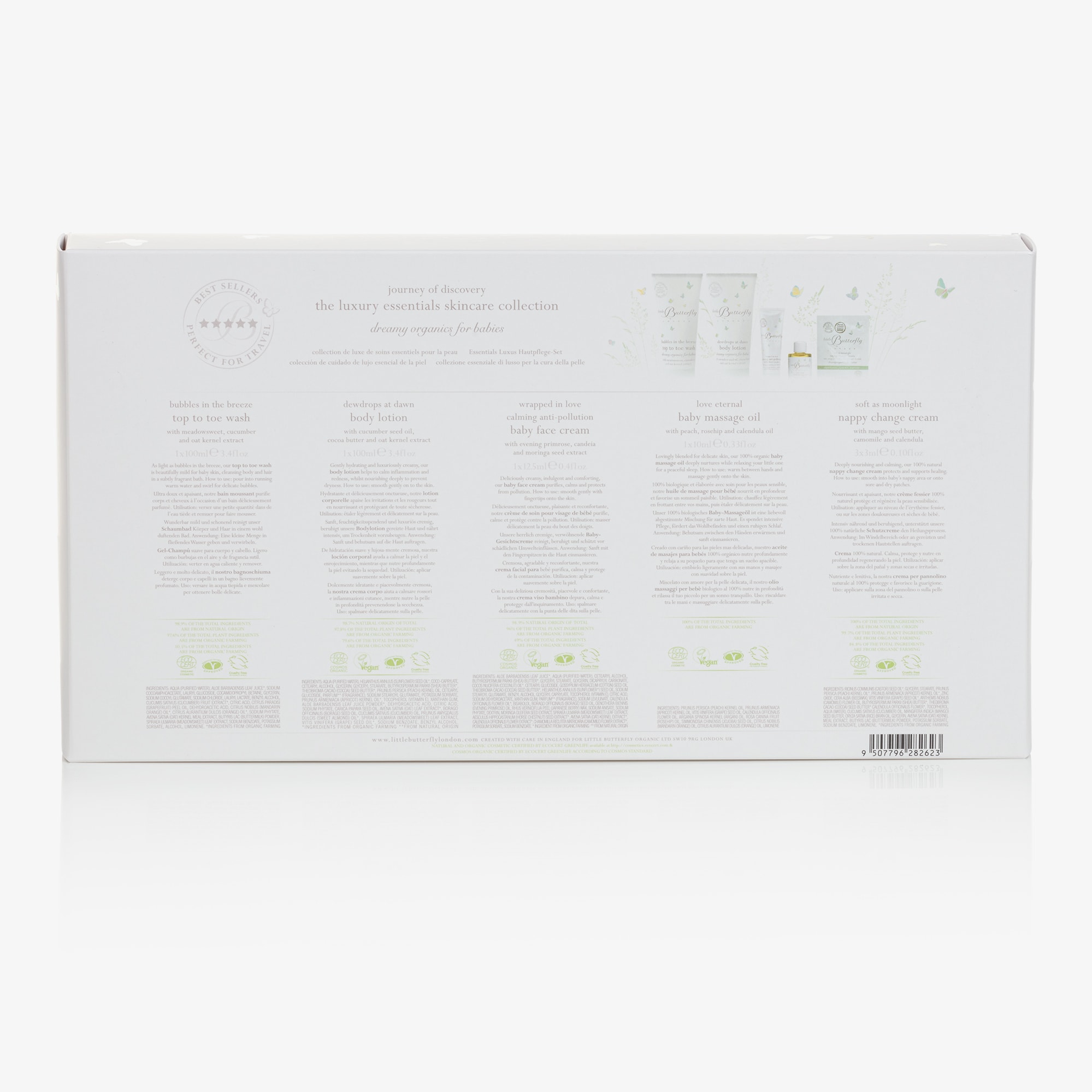 Organic Baby Care Gift Set (7 Pieces) - View 4