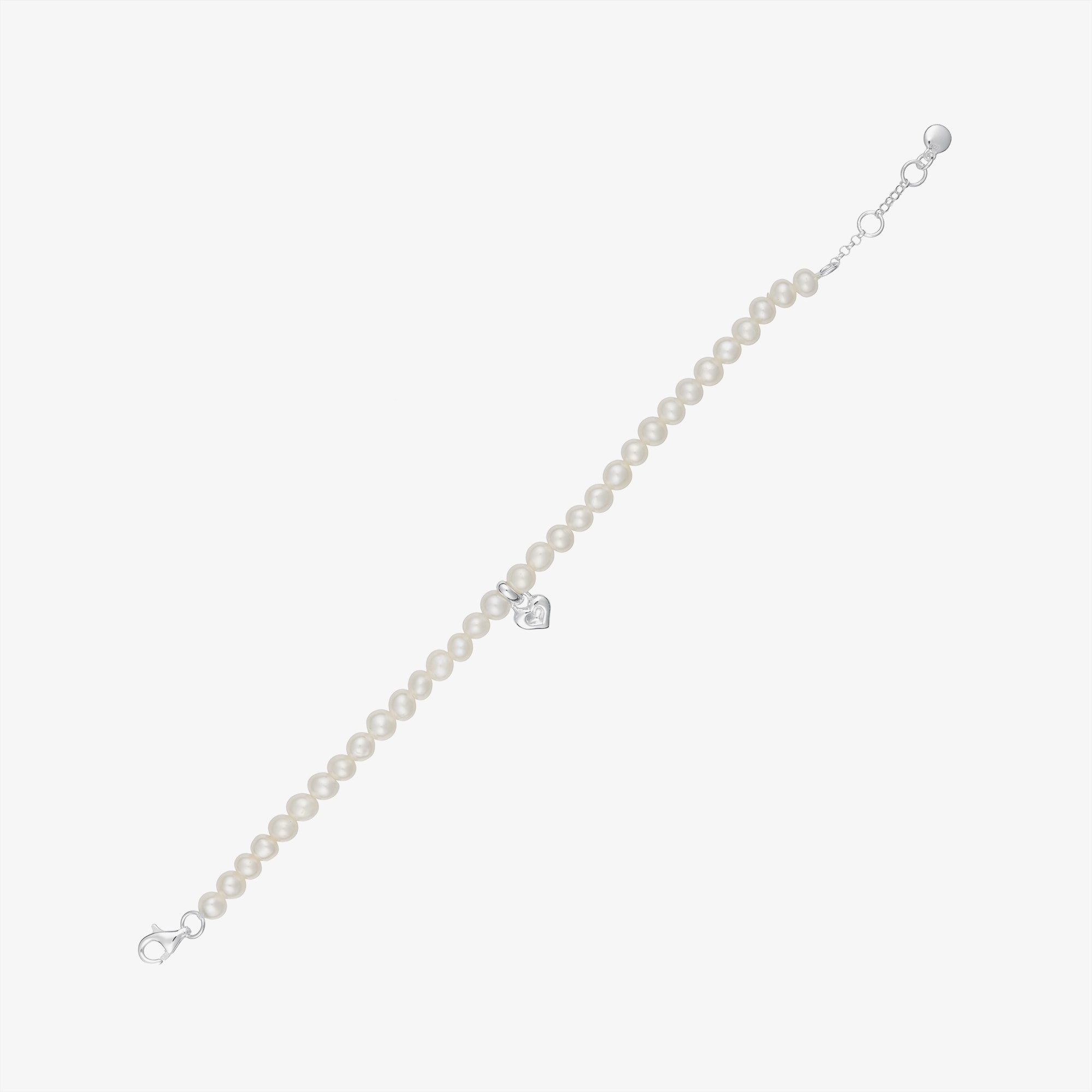 Girls Ivory Freshwater Pearl Bracelet - View 3