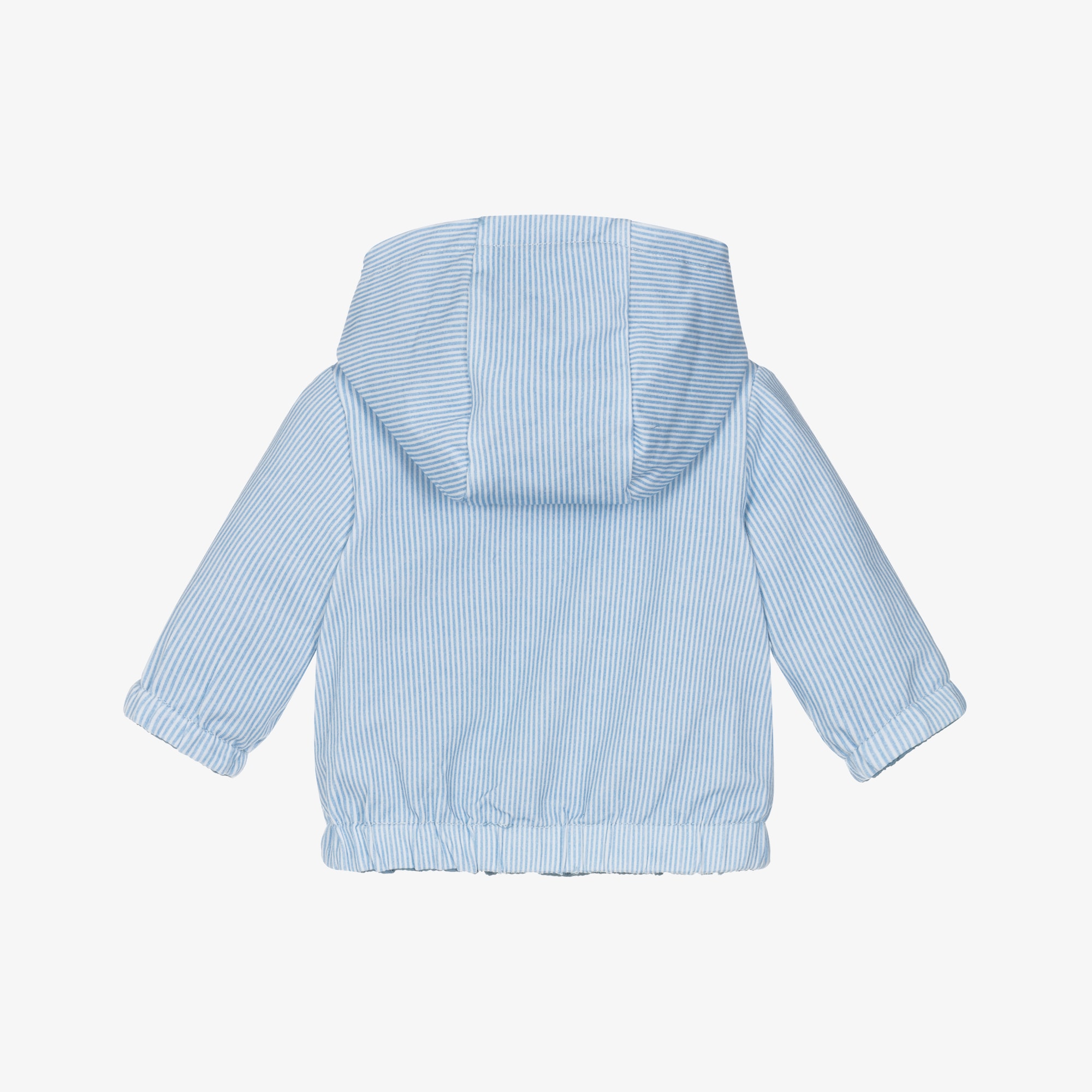Baby Boys Blue Reversible Jacket - View 5