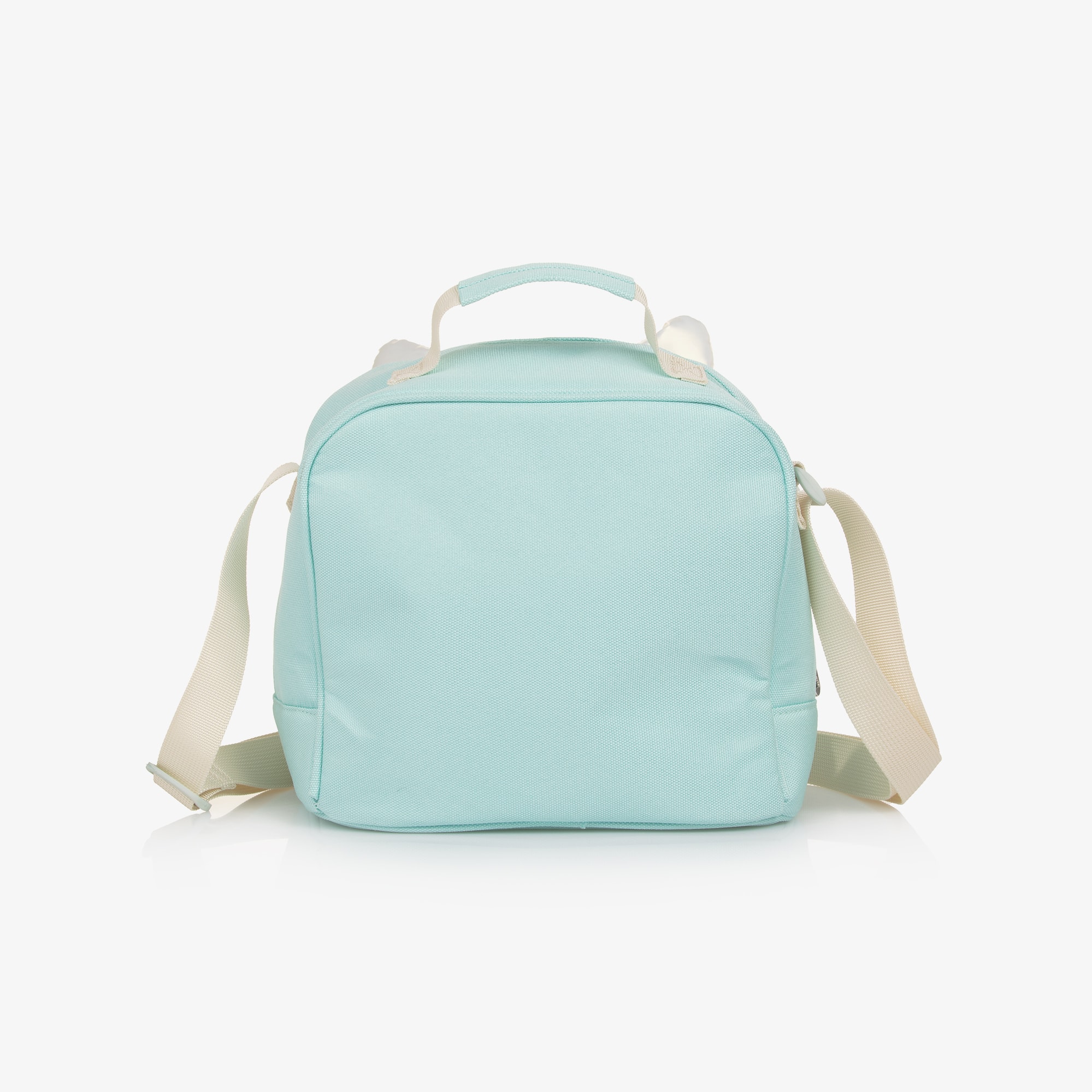 Girls Aqua Green Lunch Bag with Bunny Motif (22cm) - View 4