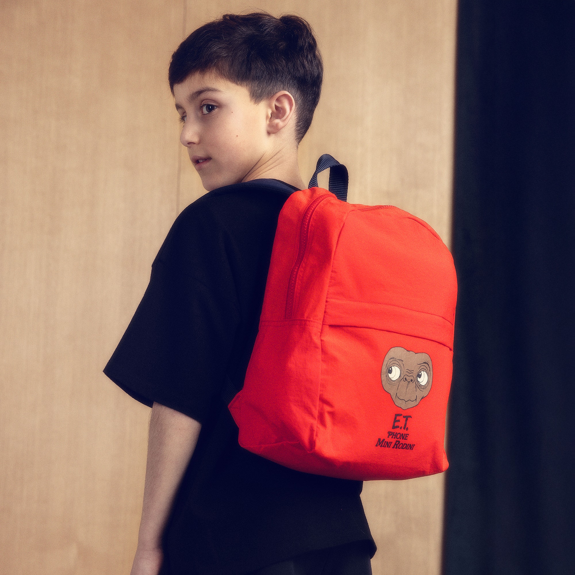 Red E.T. Print Backpack (35cm) - View 2