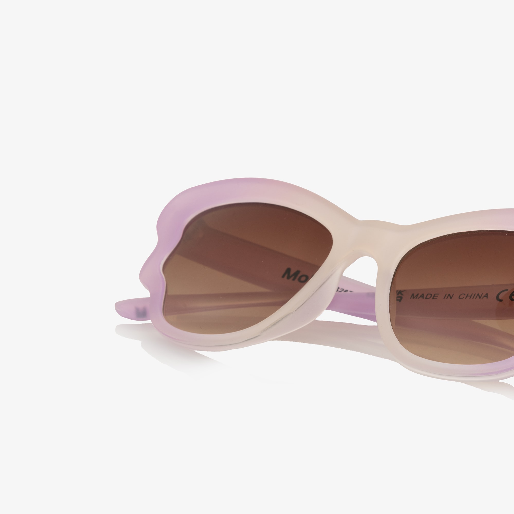 Girls Lilac Pink Butterfly Sunglasses (UVA/UVB) - View 5