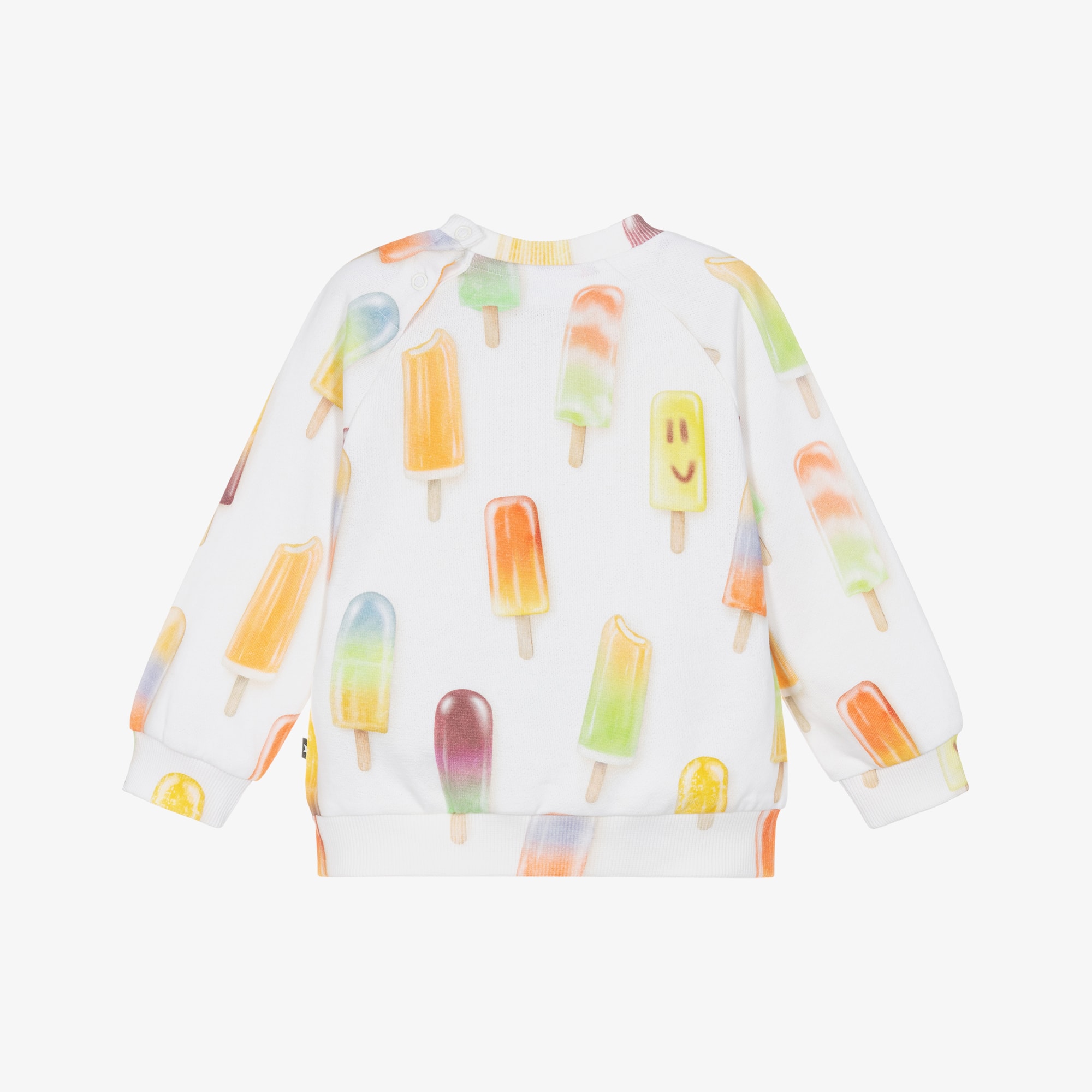 Ivory Organic Cotton Ice Lolly Sweatshirt - View 3